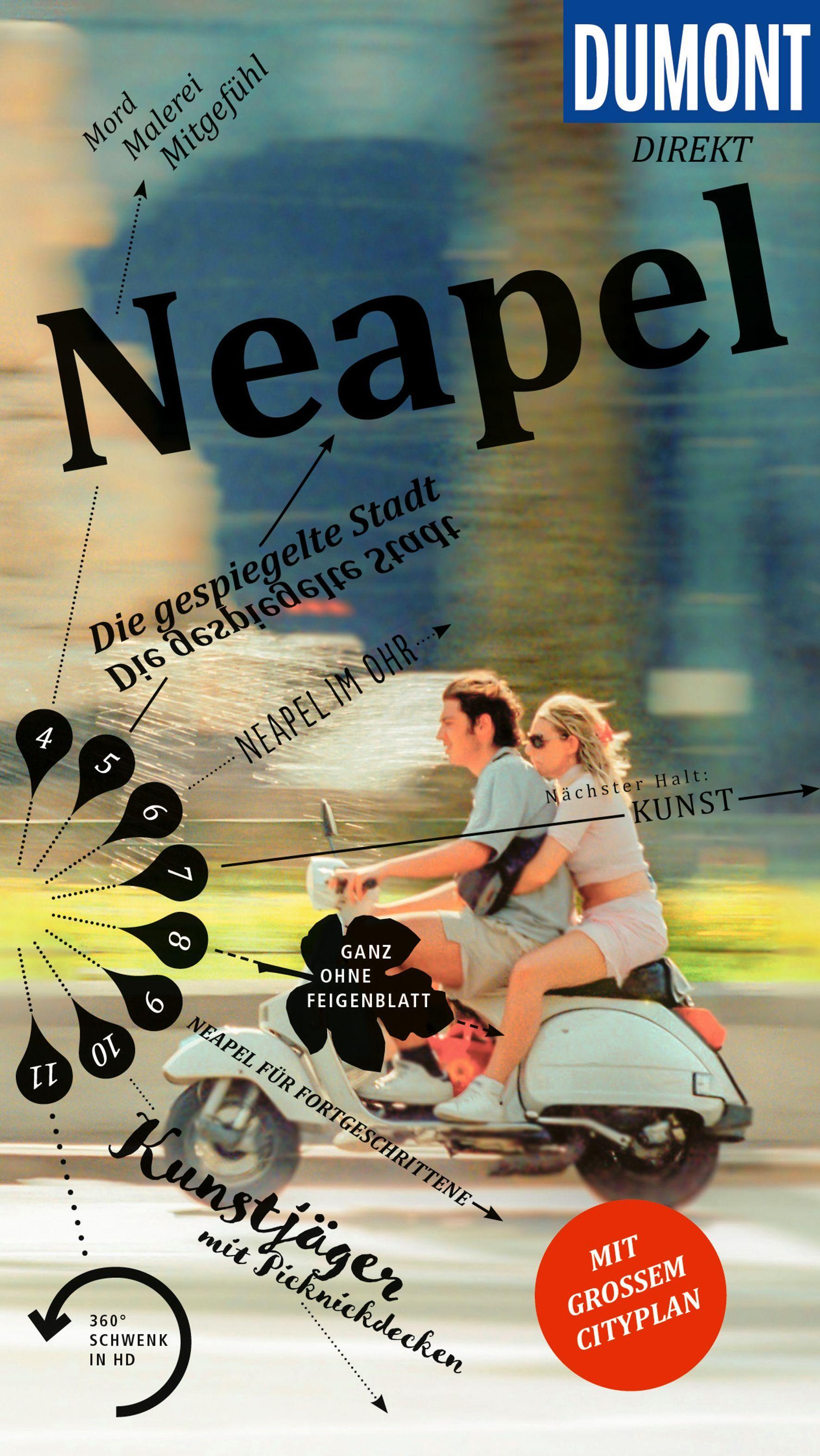 Vorderes Coverbild DUMONT direkt Reiseführer Neapel