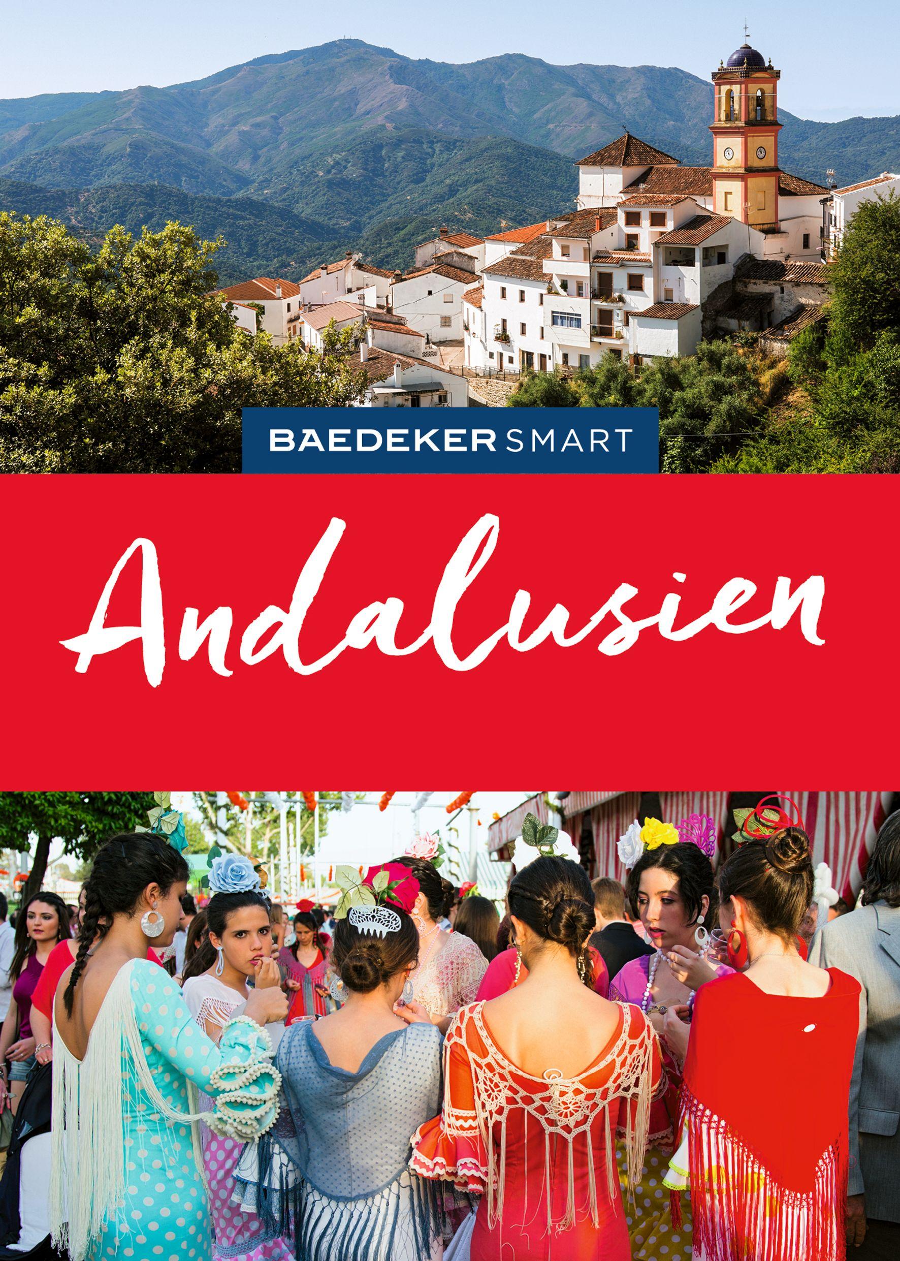 Vorderes Coverbild Baedeker SMART Reiseführer Andalusien