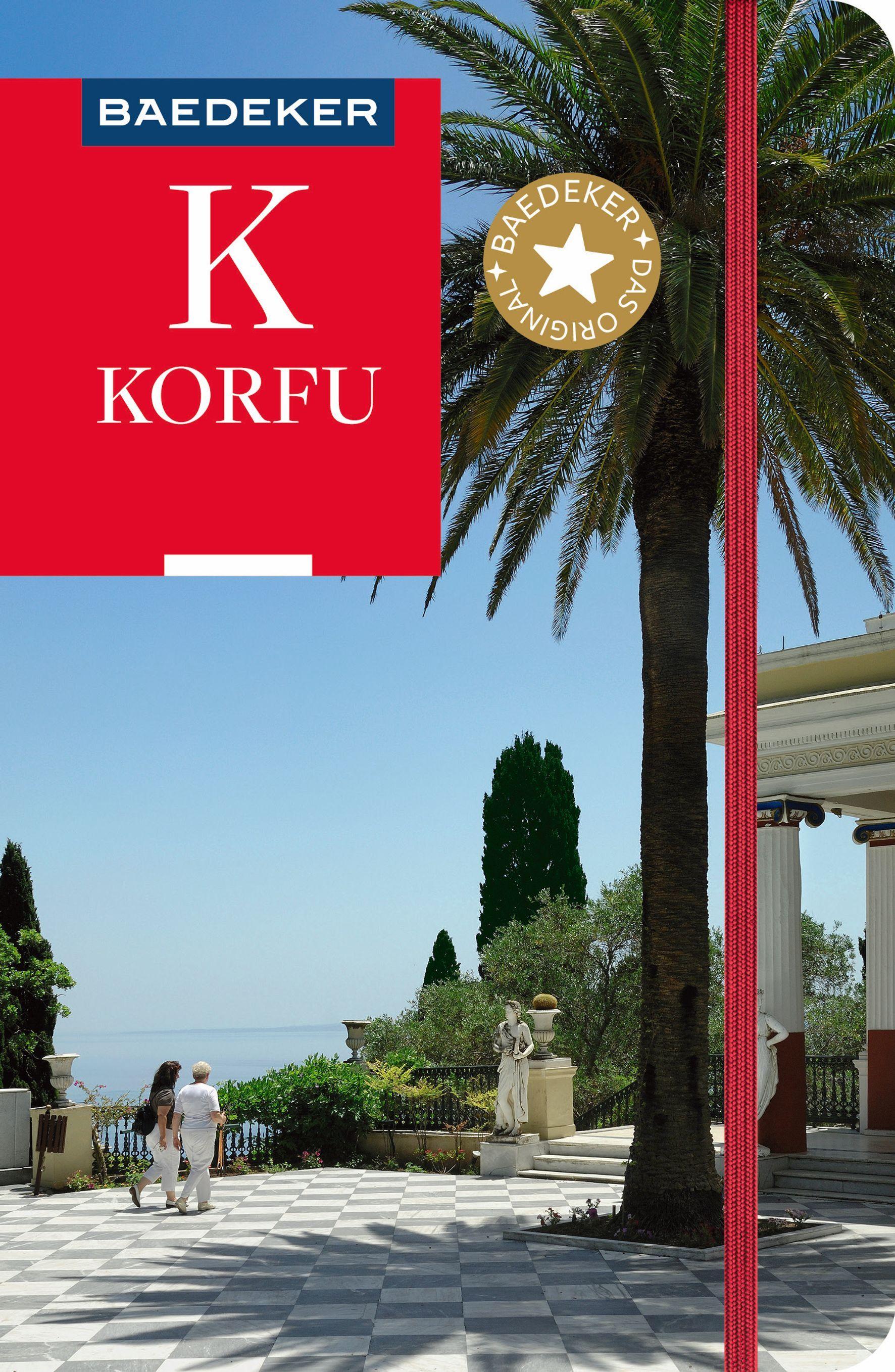 Vorderes Coverbild Baedeker Reiseführer Korfu