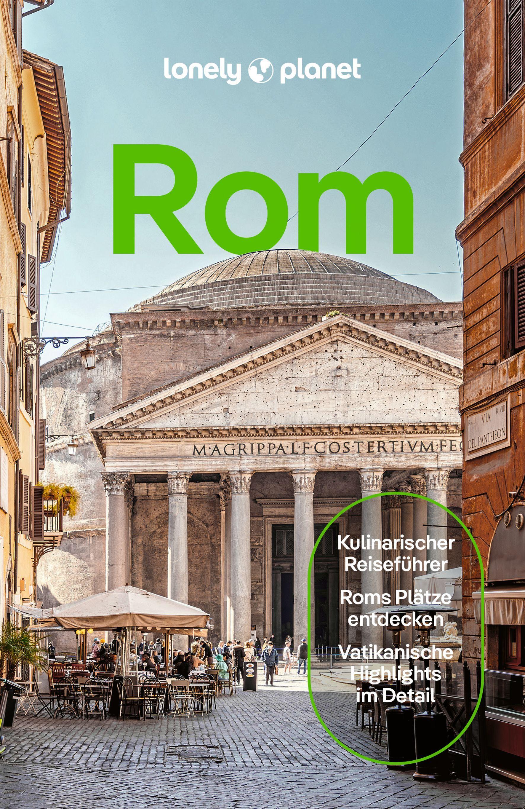Vorderes Coverbild LONELY PLANET Reiseführer Rom