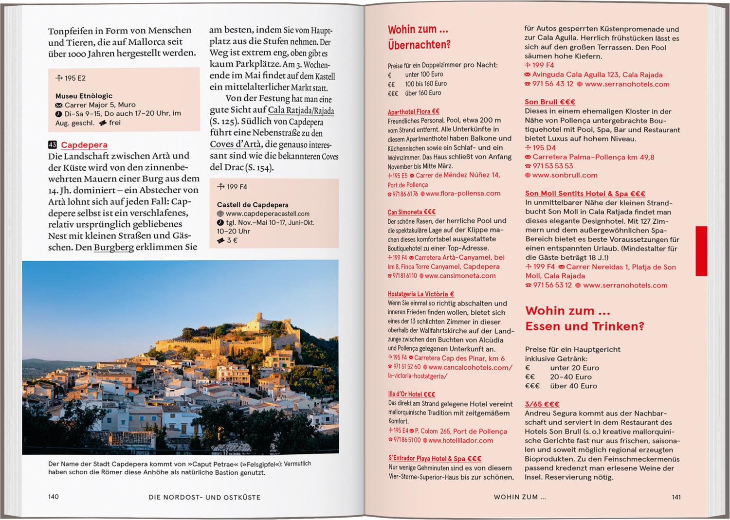 Beispielinhalt (Bild) Baedeker SMART Reiseführer Mallorca