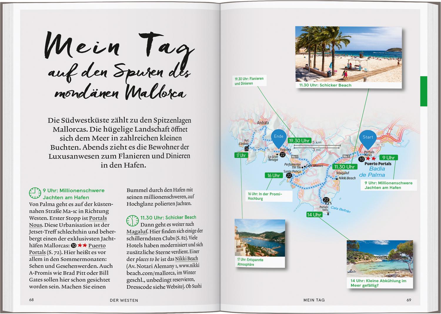 Beispielinhalt (Bild) Baedeker SMART Reiseführer Mallorca