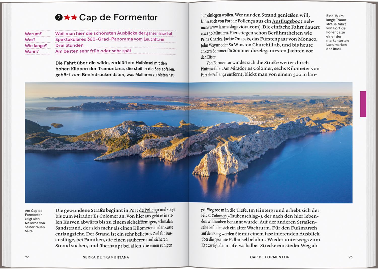 Beispielinhalt (Bild) Baedeker SMART Reiseführer Mallorca