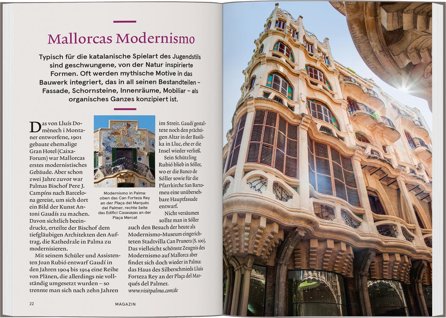 Beispielinhalt (Bild) Baedeker SMART Reiseführer Mallorca