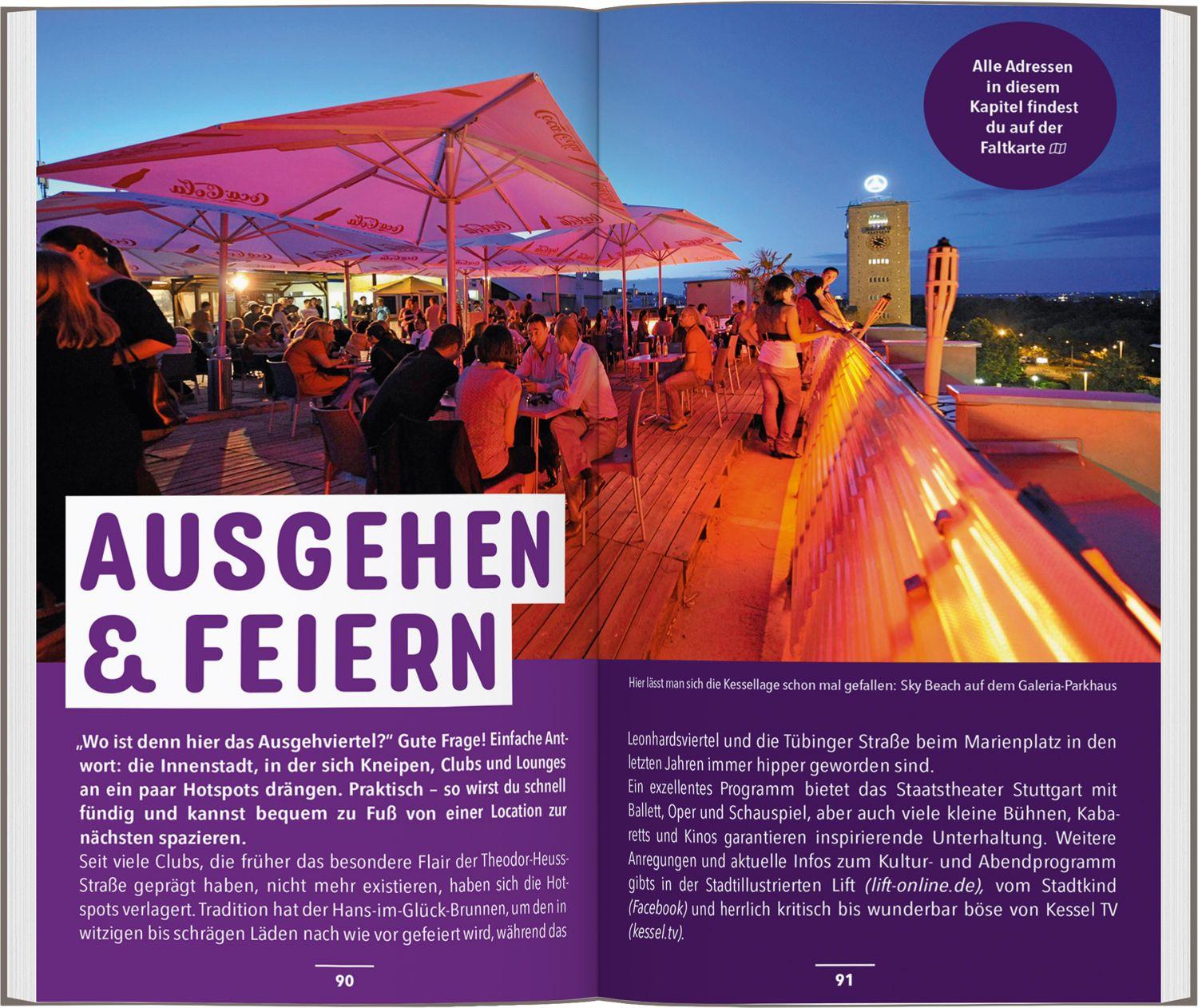 Beispielinhalt (Bild) MARCO POLO Reiseführer Stuttgart