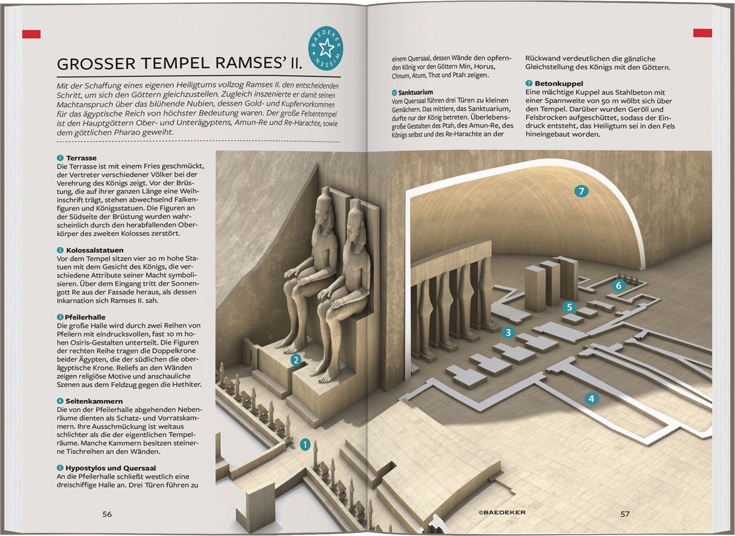 Beispielinhalt (Bild) Baedeker Reiseführer Ägypten