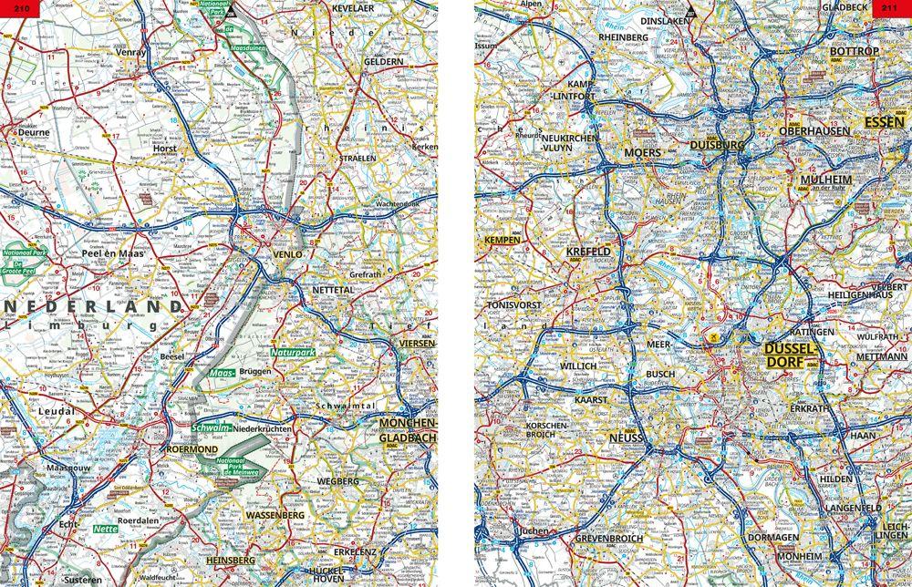 Beispielinhalt (Bild) ADAC Stadtatlas Ruhrgebiet 1:20.000