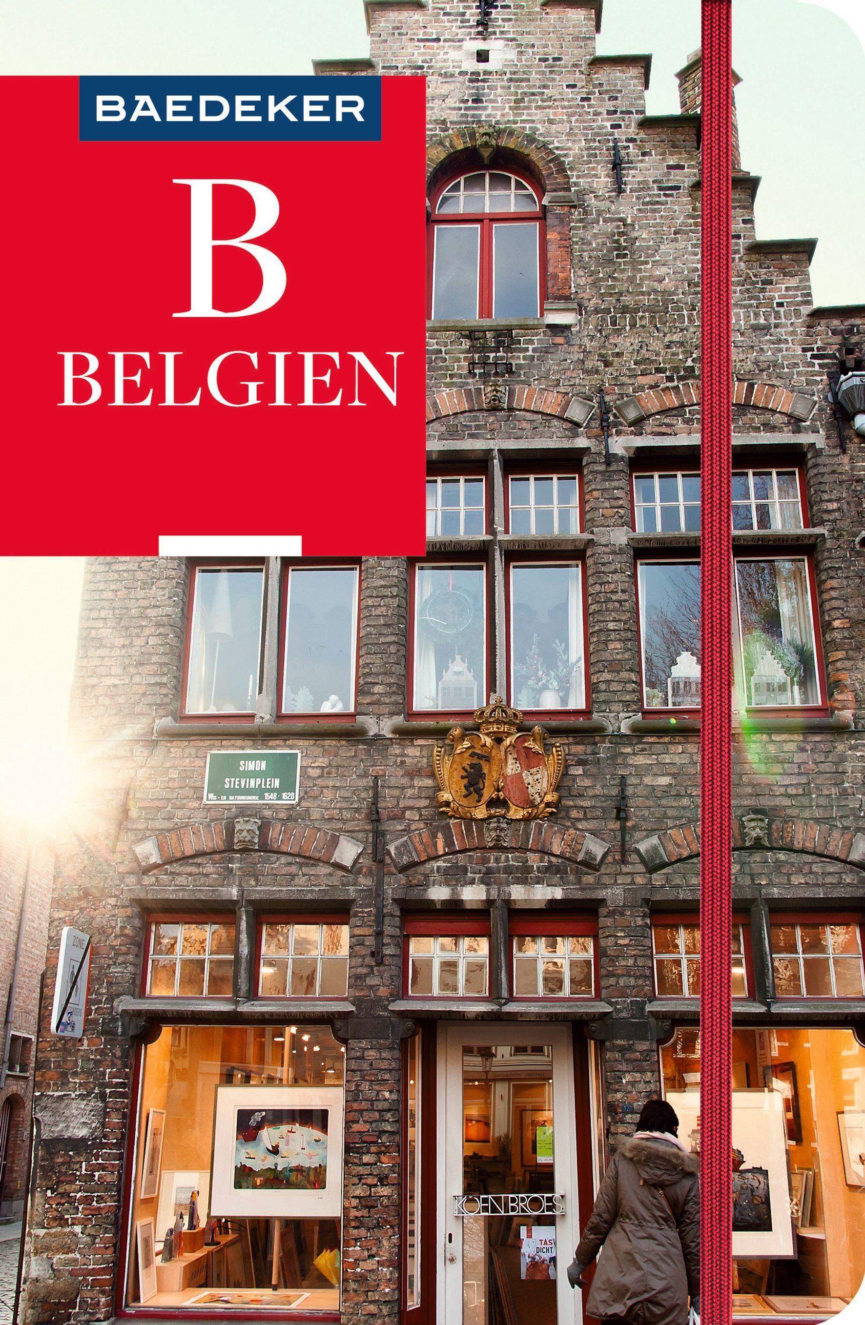 Vorderes Coverbild Baedeker Reiseführer Belgien