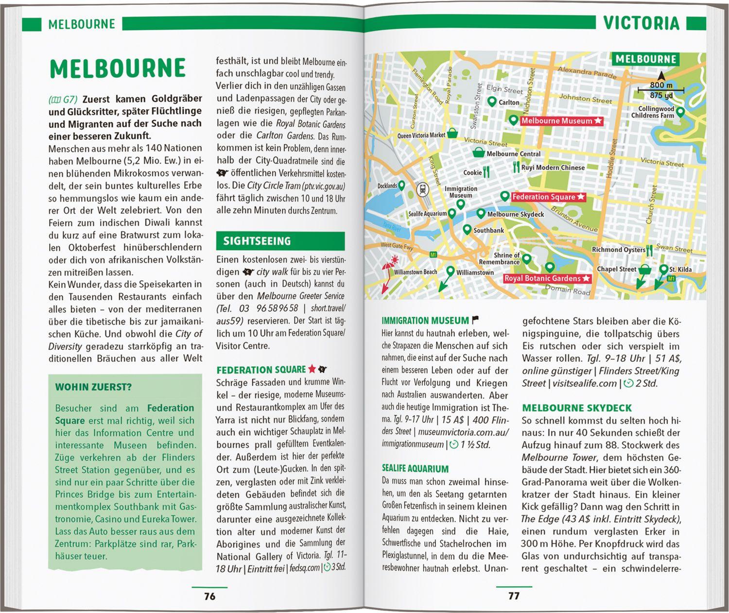 Beispielinhalt (Bild) MARCO POLO Reiseführer Australien, Sydney