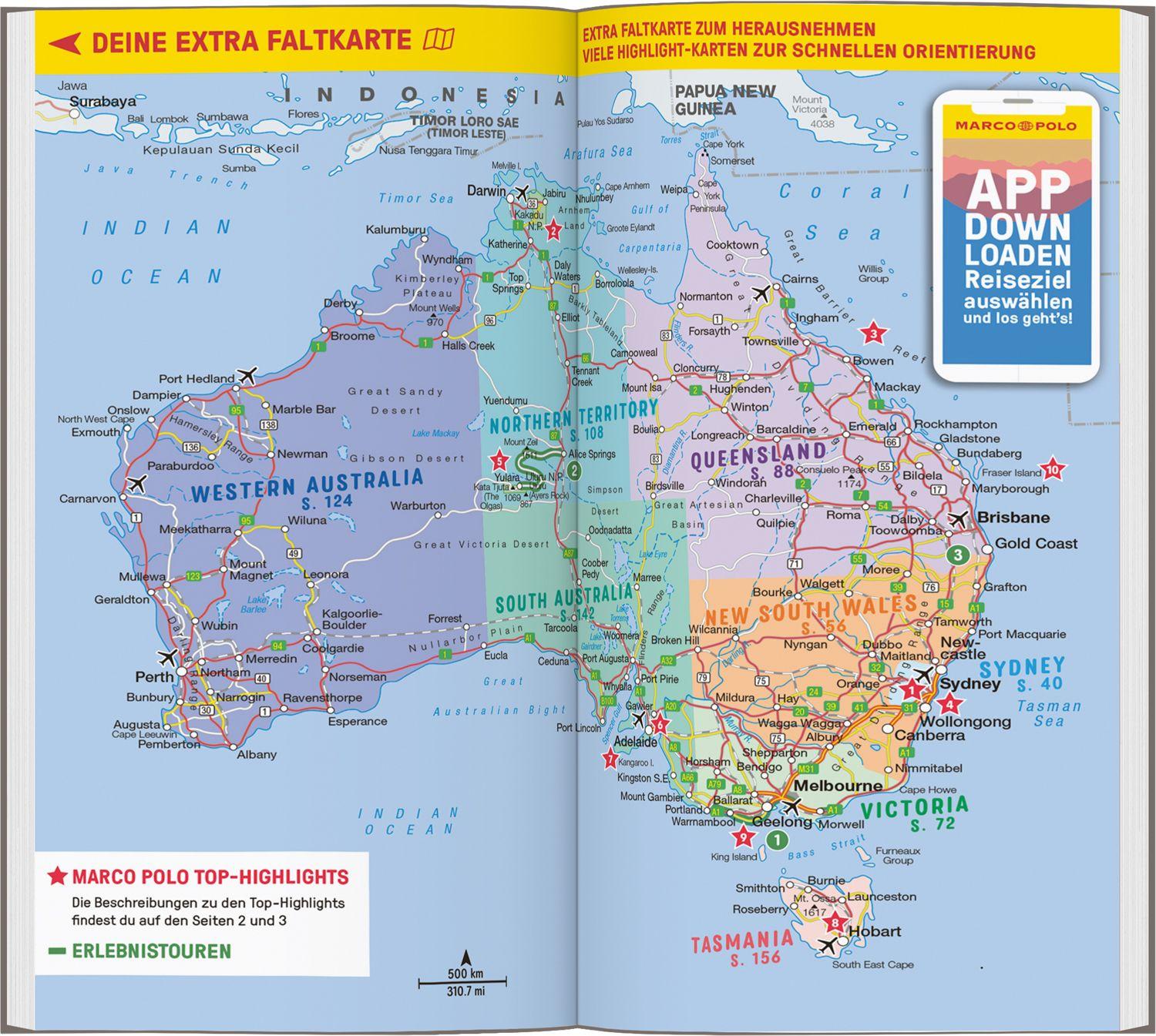 Beispielinhalt (Bild) MARCO POLO Reiseführer Australien, Sydney