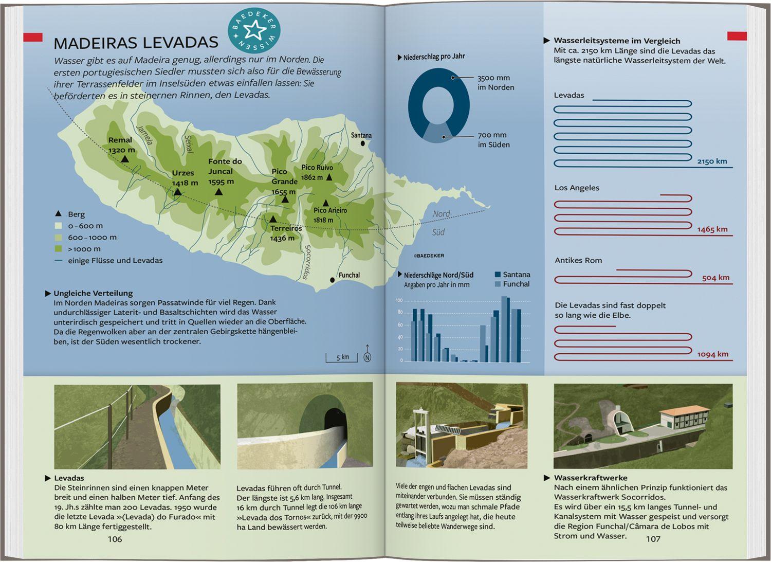 Beispielinhalt (Bild) Baedeker Reiseführer Madeira
