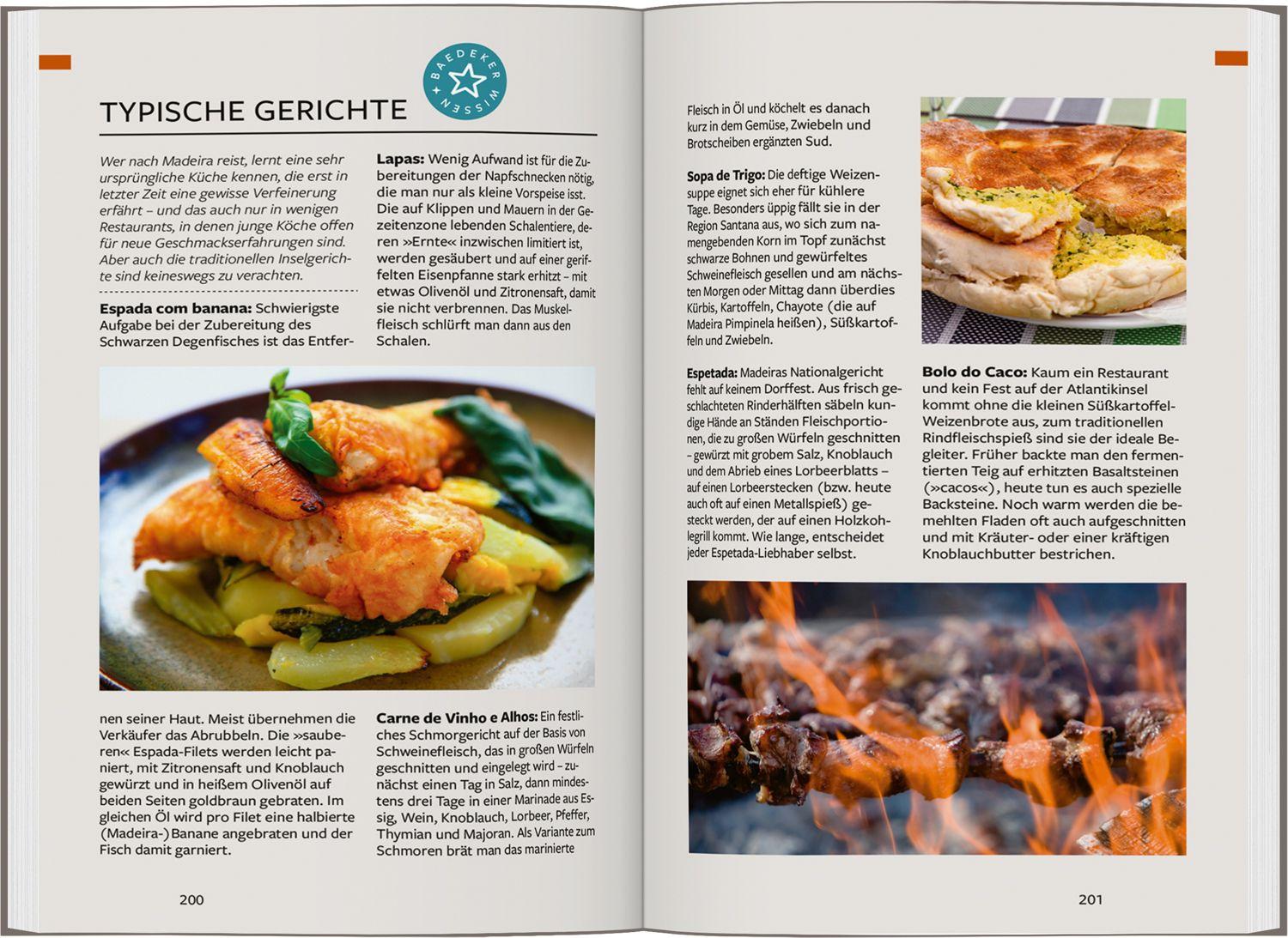 Beispielinhalt (Bild) Baedeker Reiseführer Madeira