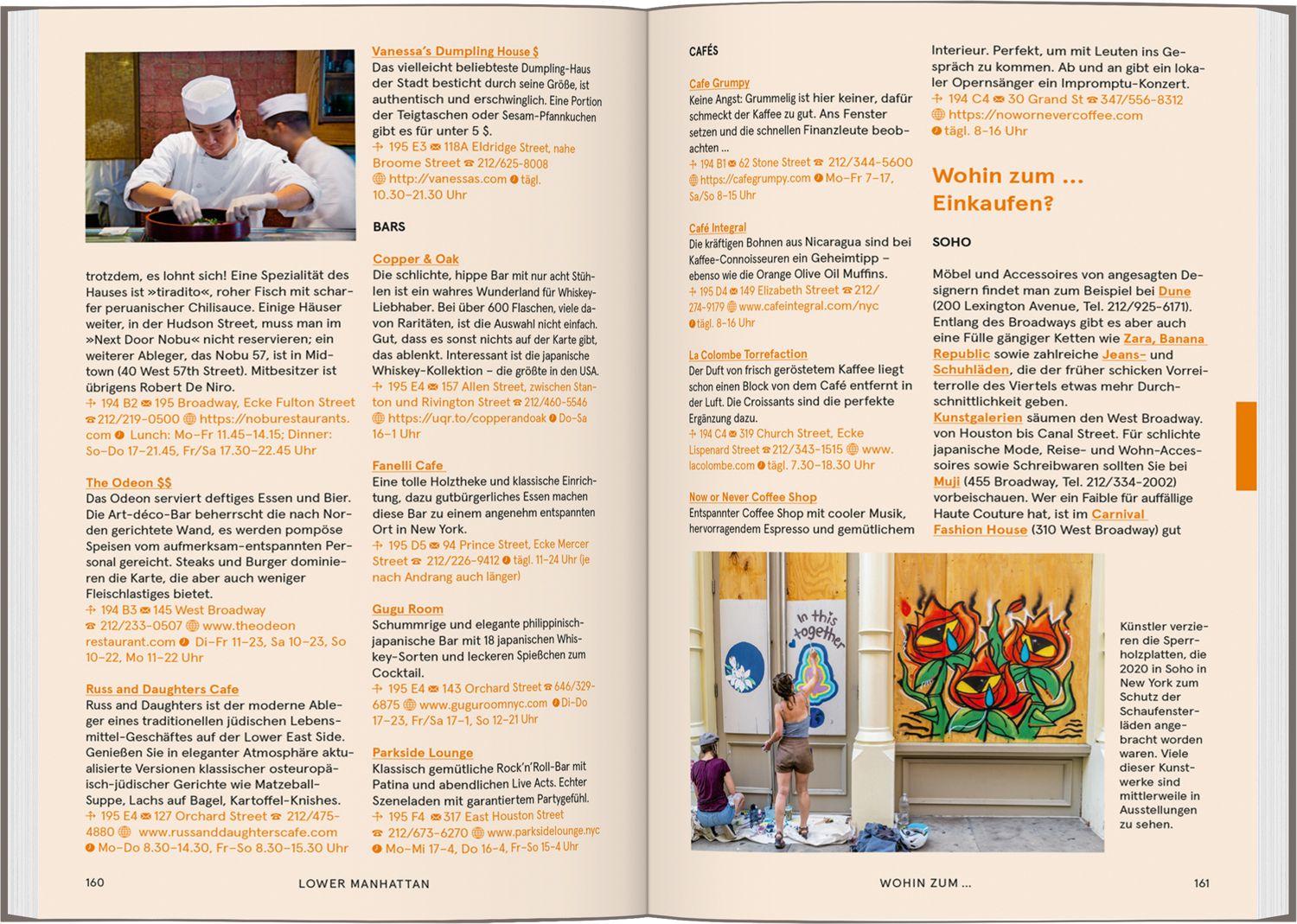 Beispielinhalt (Bild) Baedeker SMART Reiseführer New York