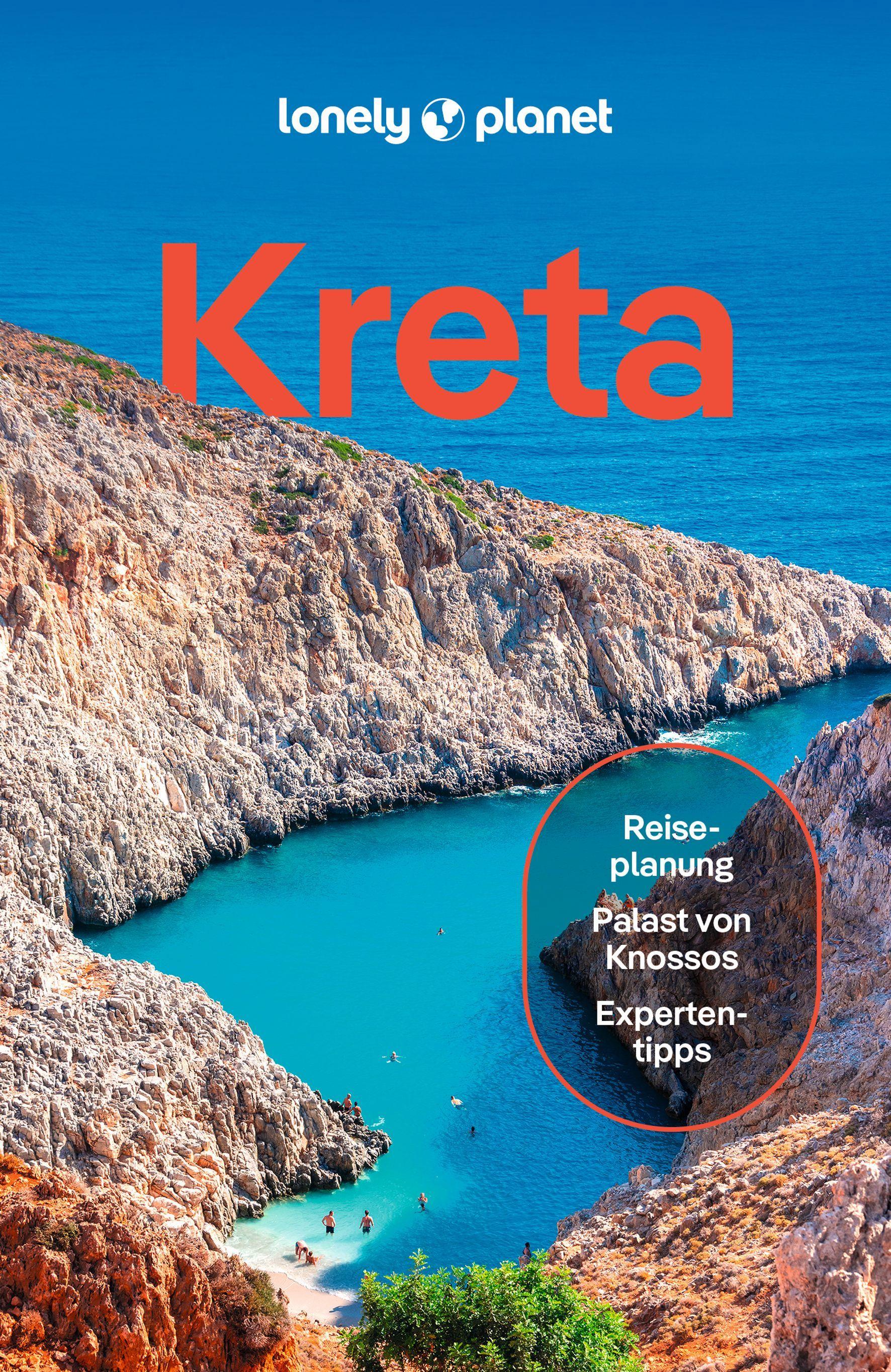 Vorderes Coverbild LONELY PLANET Reiseführer Kreta