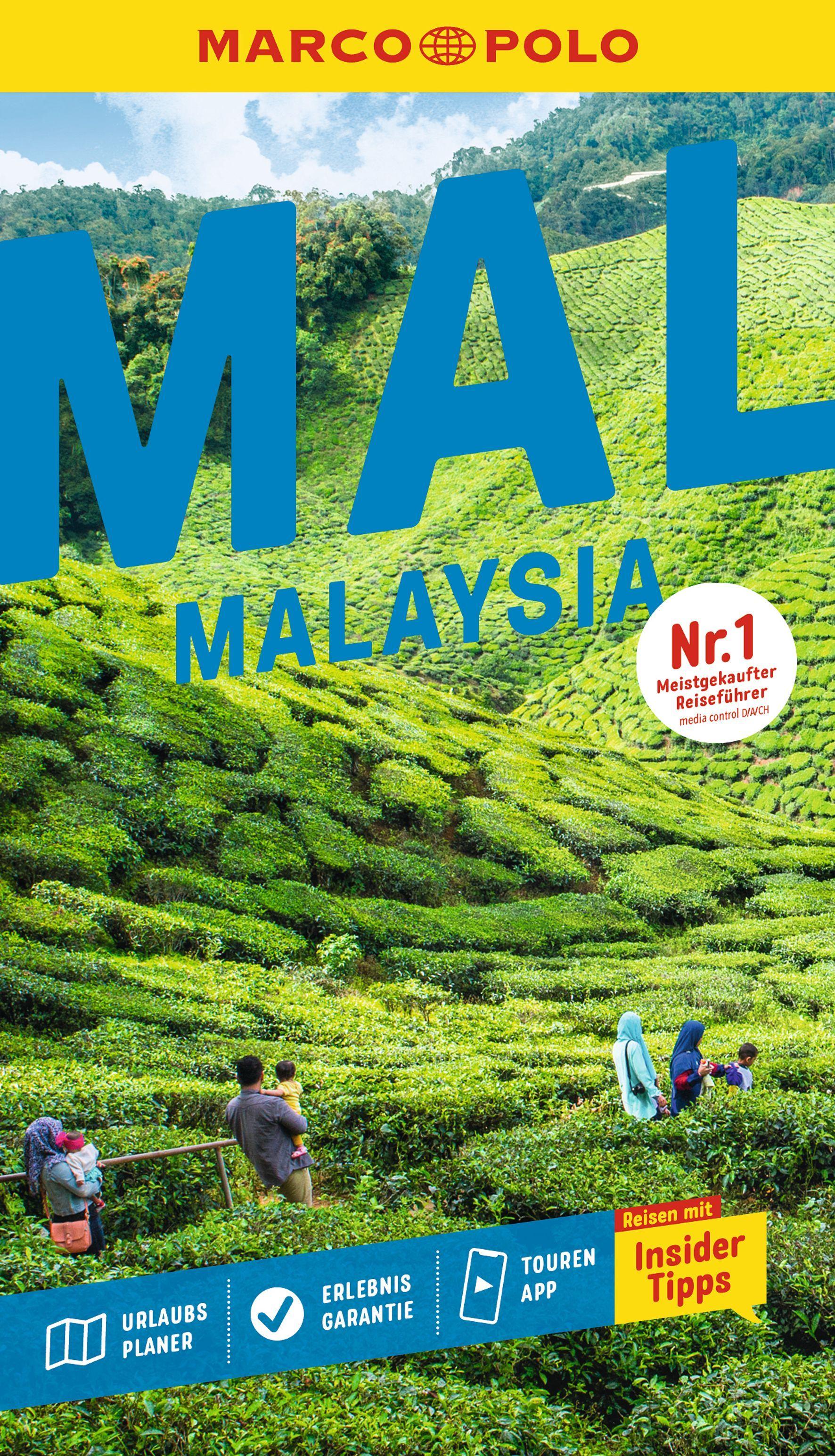 Vorderes Coverbild MARCO POLO Reiseführer Malaysia