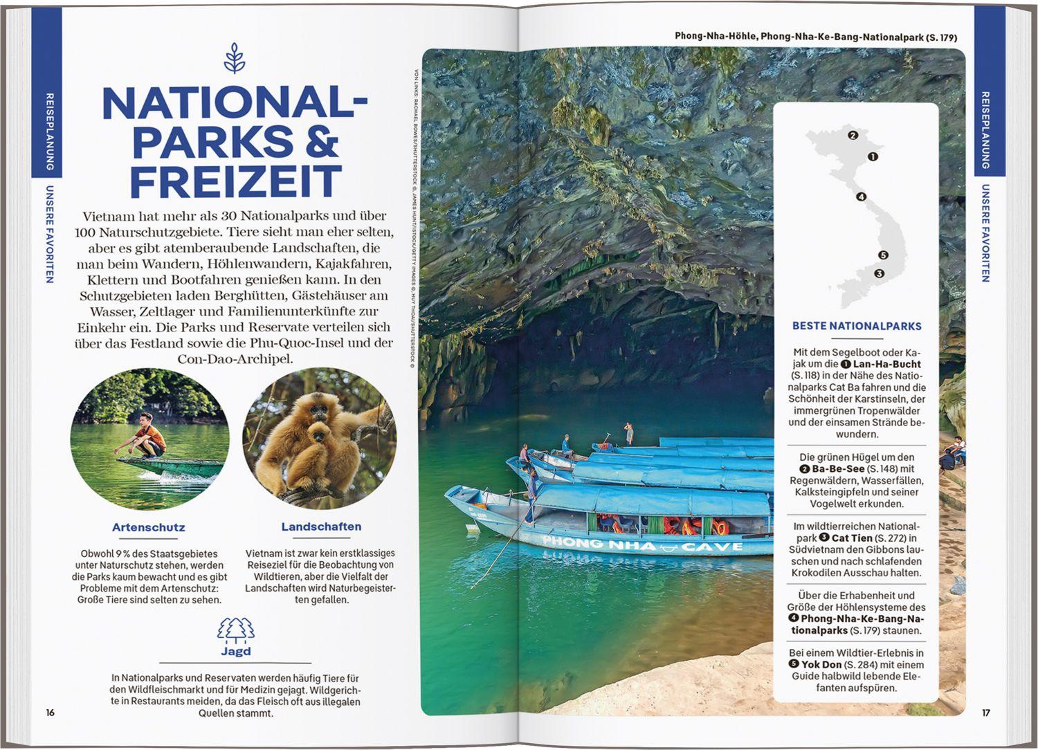 Beispielinhalt (Bild) LONELY PLANET Reiseführer Vietnam