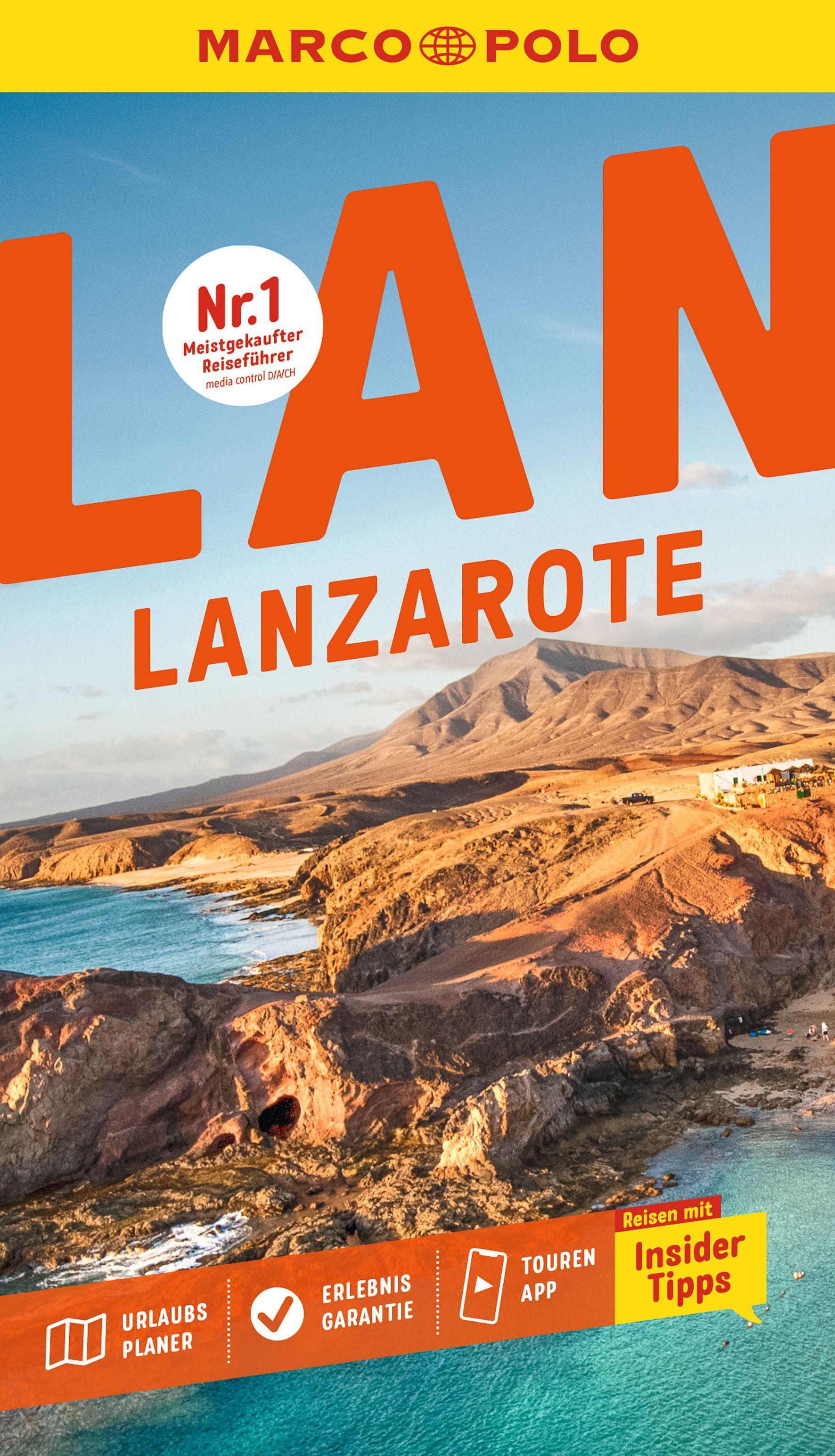 Vorderes Coverbild MARCO POLO Reiseführer Lanzarote