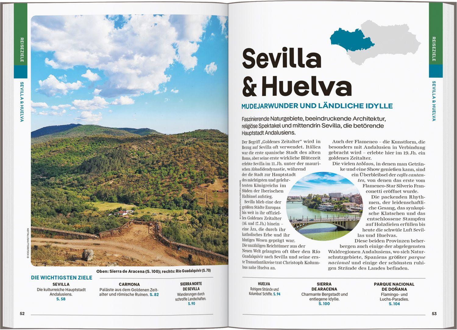 Beispielinhalt (Bild) LONELY PLANET Reiseführer Andalusien