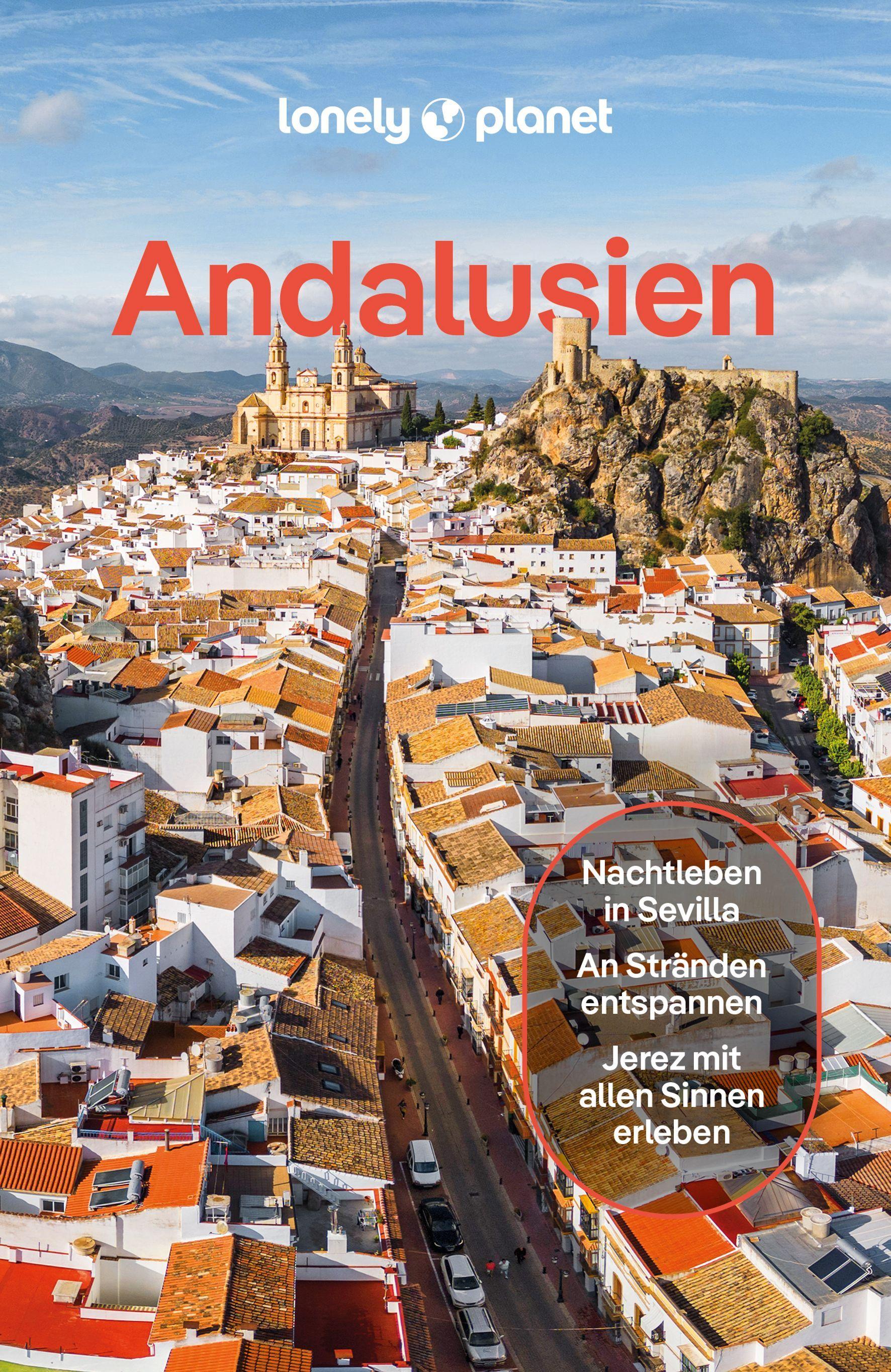 Vorderes Coverbild LONELY PLANET Reiseführer Andalusien
