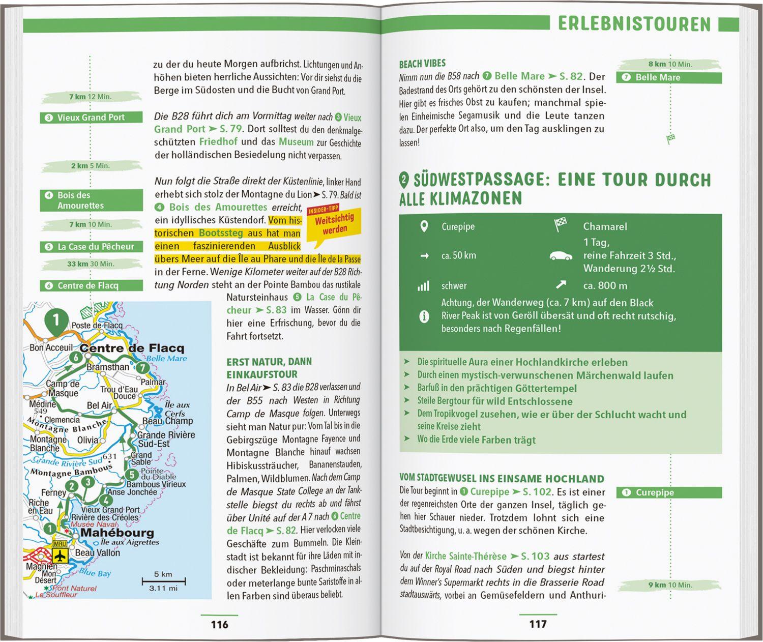 Beispielinhalt (Bild) MARCO POLO Reiseführer Mauritius