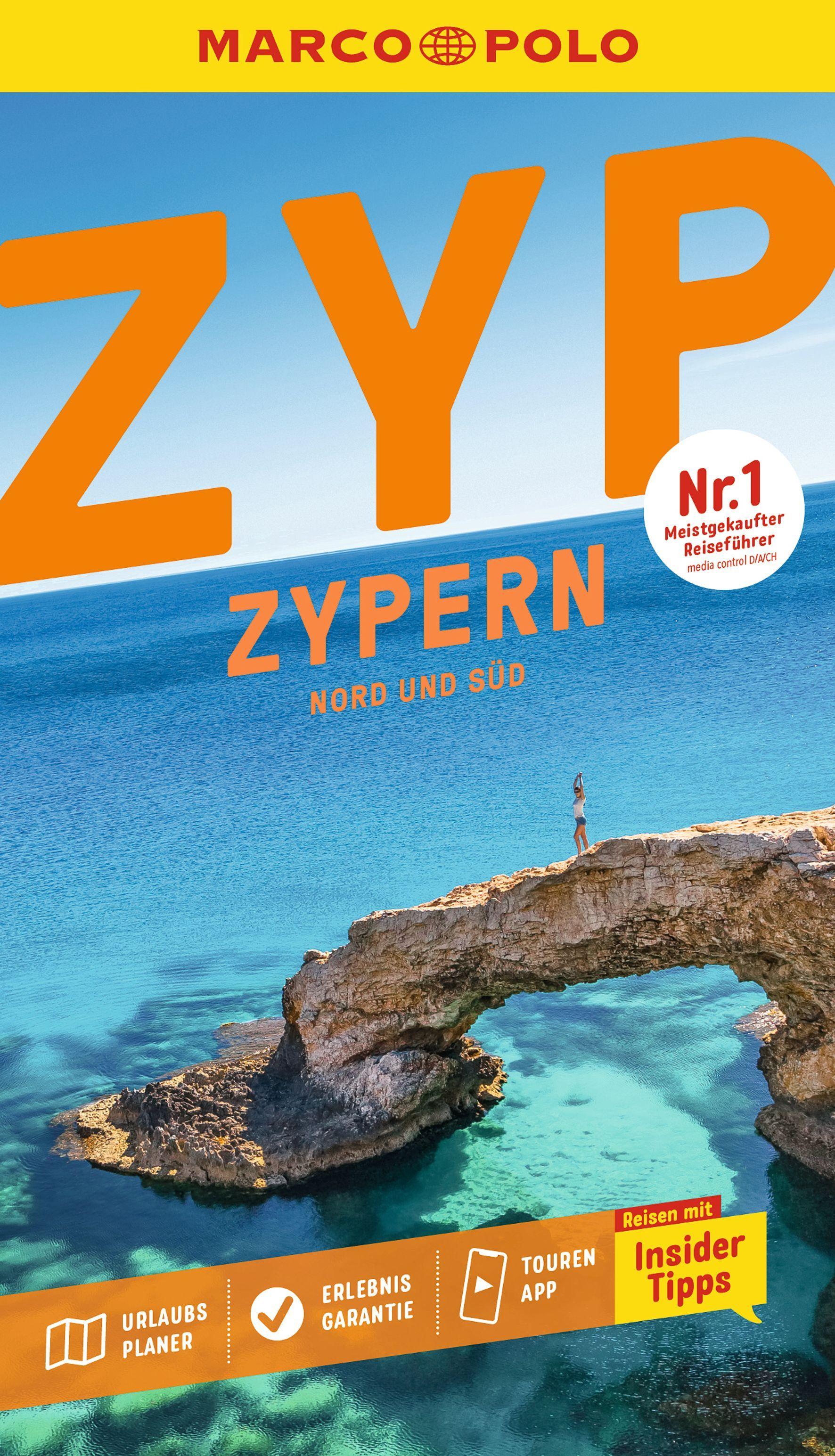 Vorderes Coverbild MARCO POLO Reiseführer Zypern Nord und Süd