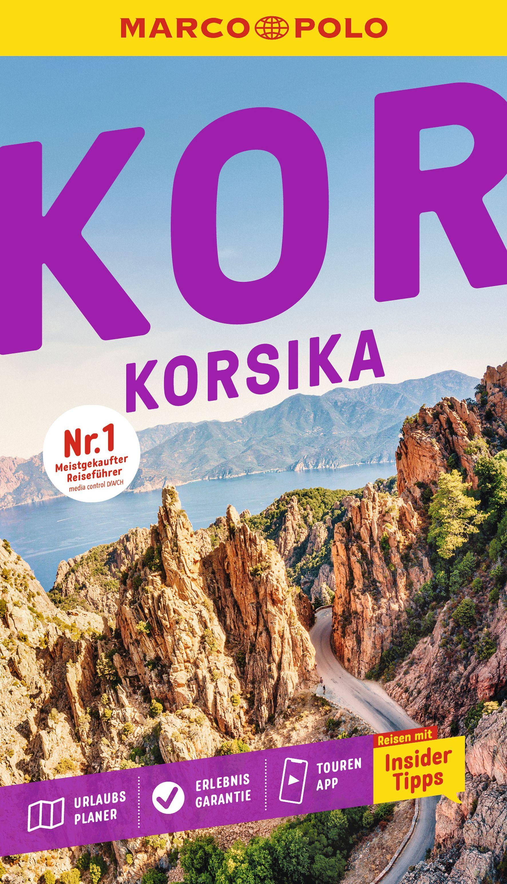 Vorderes Coverbild MARCO POLO Reiseführer Korsika