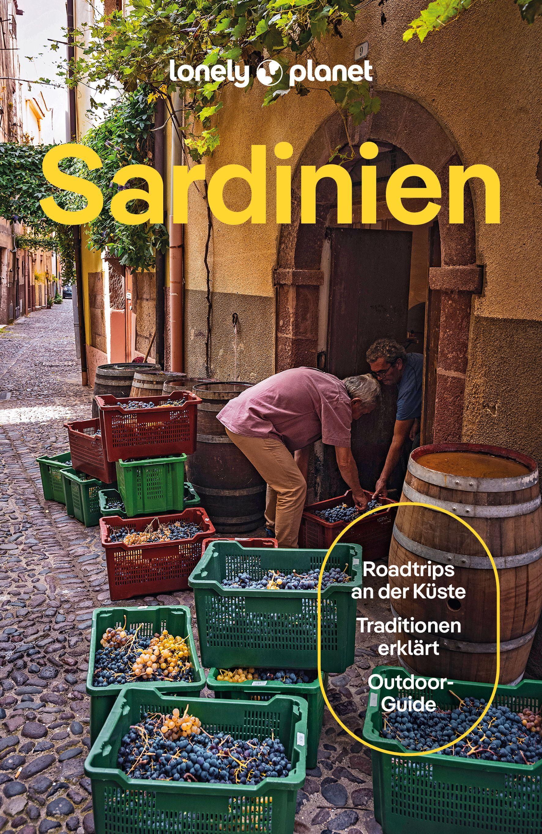 Vorderes Coverbild LONELY PLANET Reiseführer Sardinien