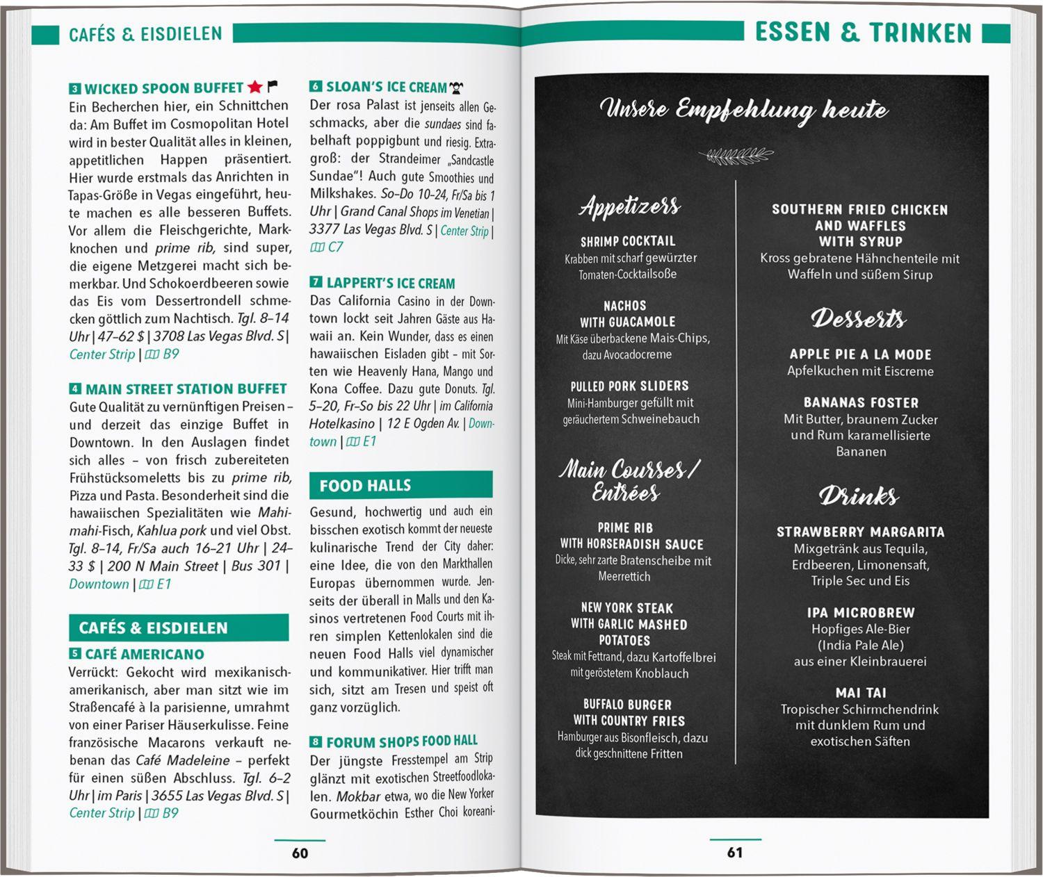 Beispielinhalt (Bild) MARCO POLO Reiseführer Las Vegas