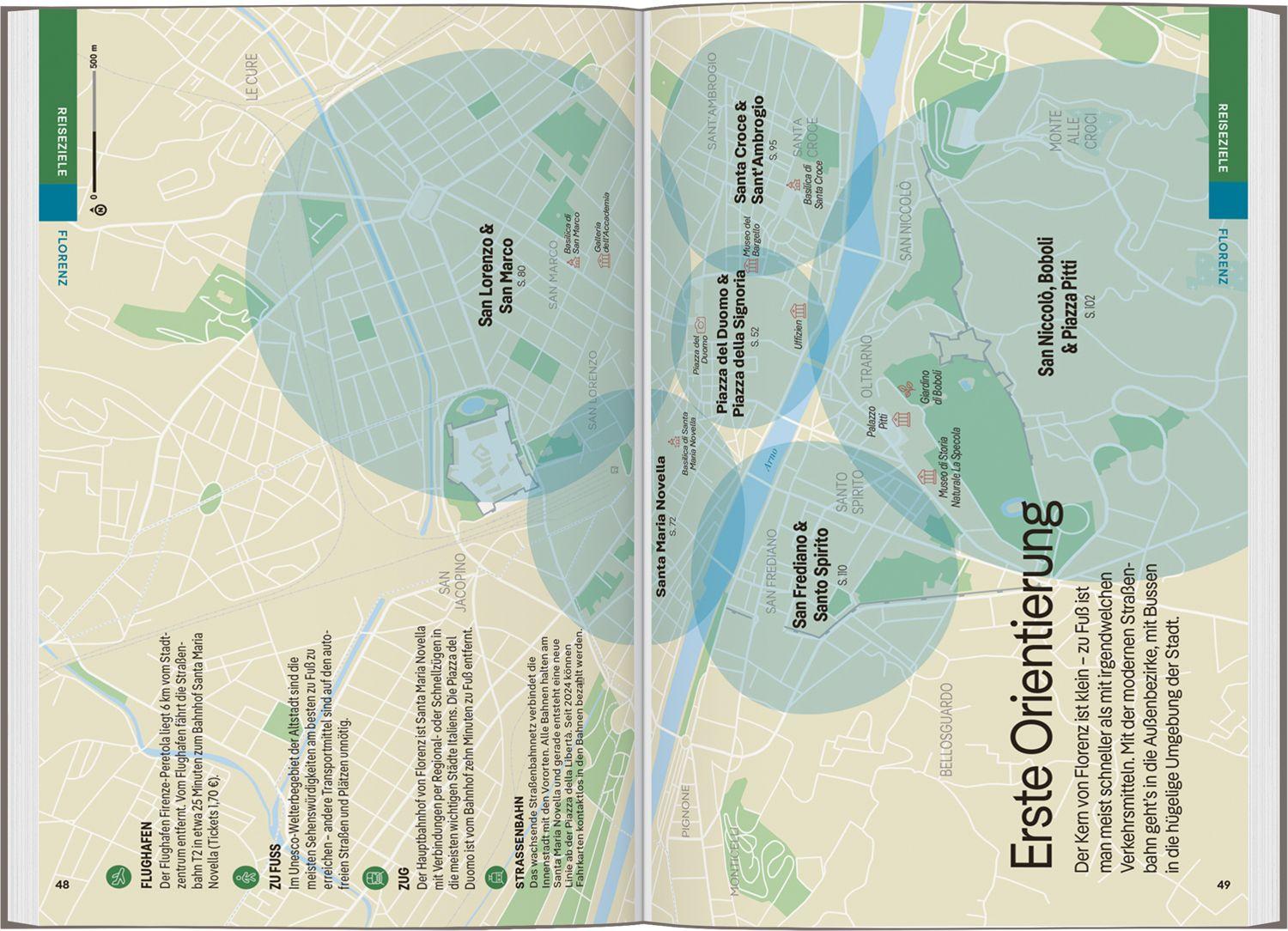 Beispielinhalt (Bild) LONELY PLANET Reiseführer Toskana