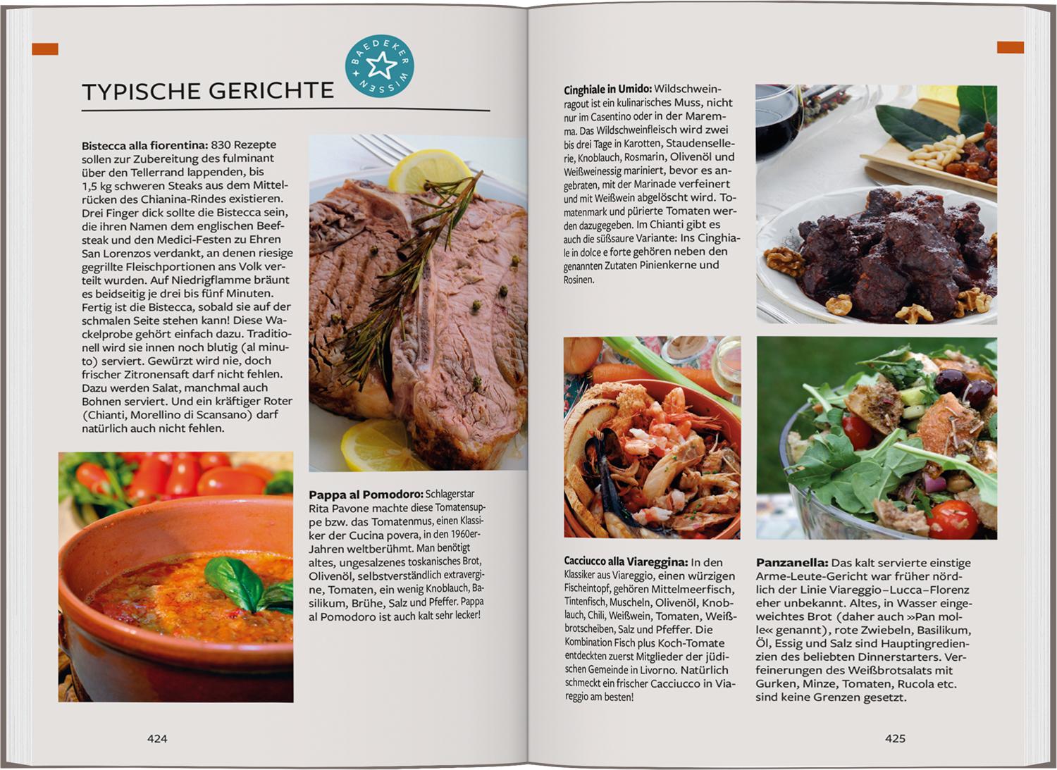 Beispielinhalt (Bild) Baedeker Reiseführer Toskana