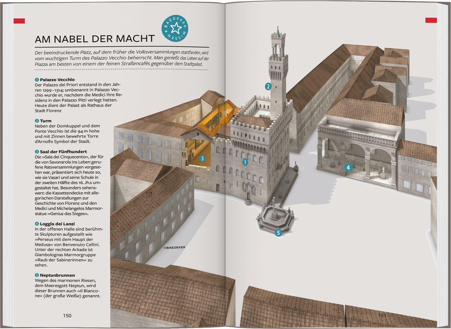 Beispielinhalt (Bild) Baedeker Reiseführer Toskana