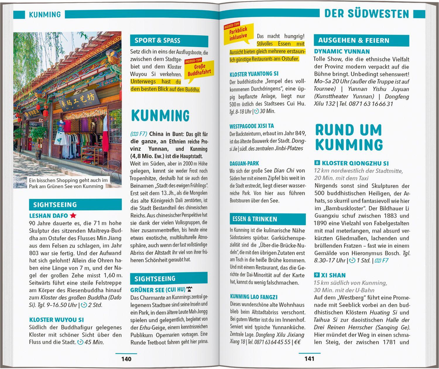 Beispielinhalt (Bild) MARCO POLO Reiseführer China