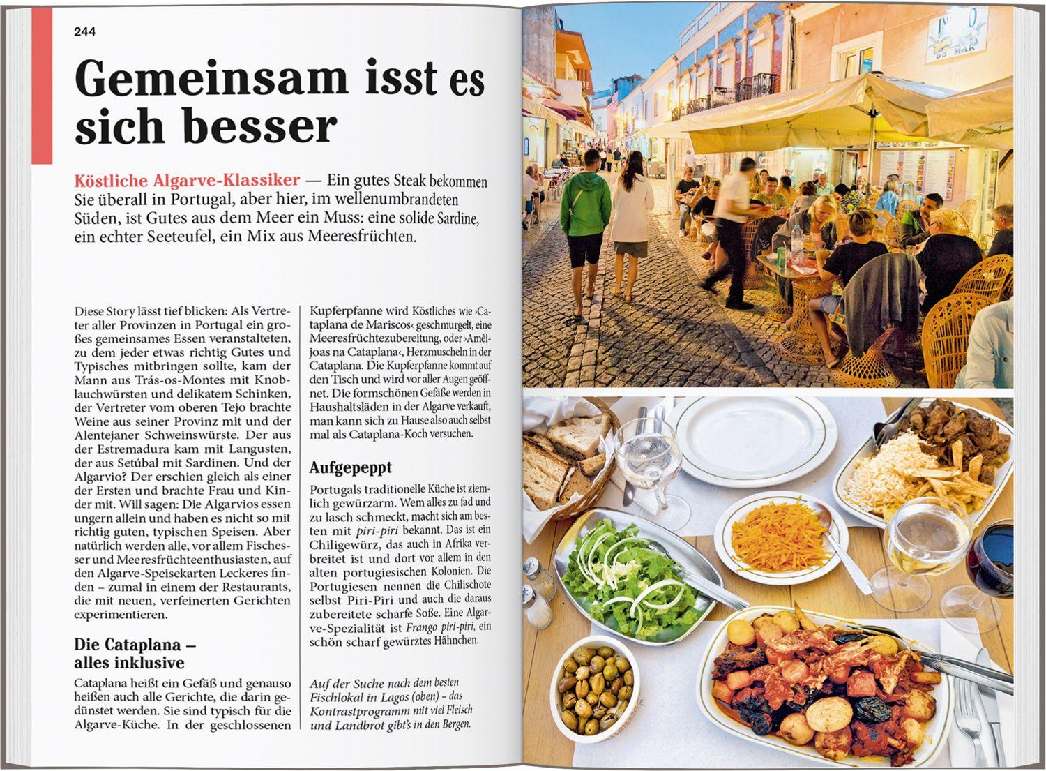 Beispielinhalt (Bild) DUMONT Reise-Taschenbuch Reiseführer Algarve
