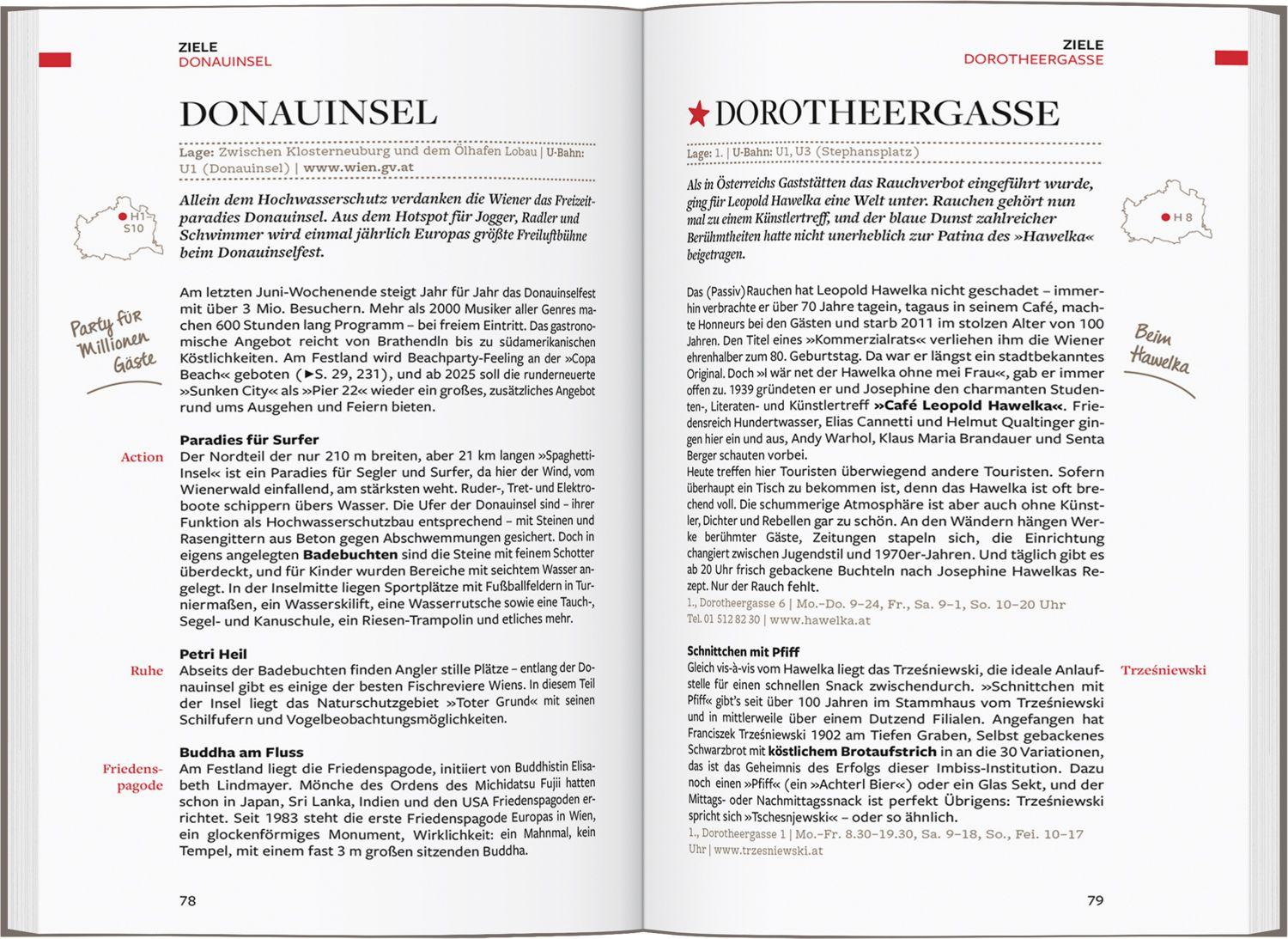 Beispielinhalt (Bild) Baedeker Reiseführer Wien
