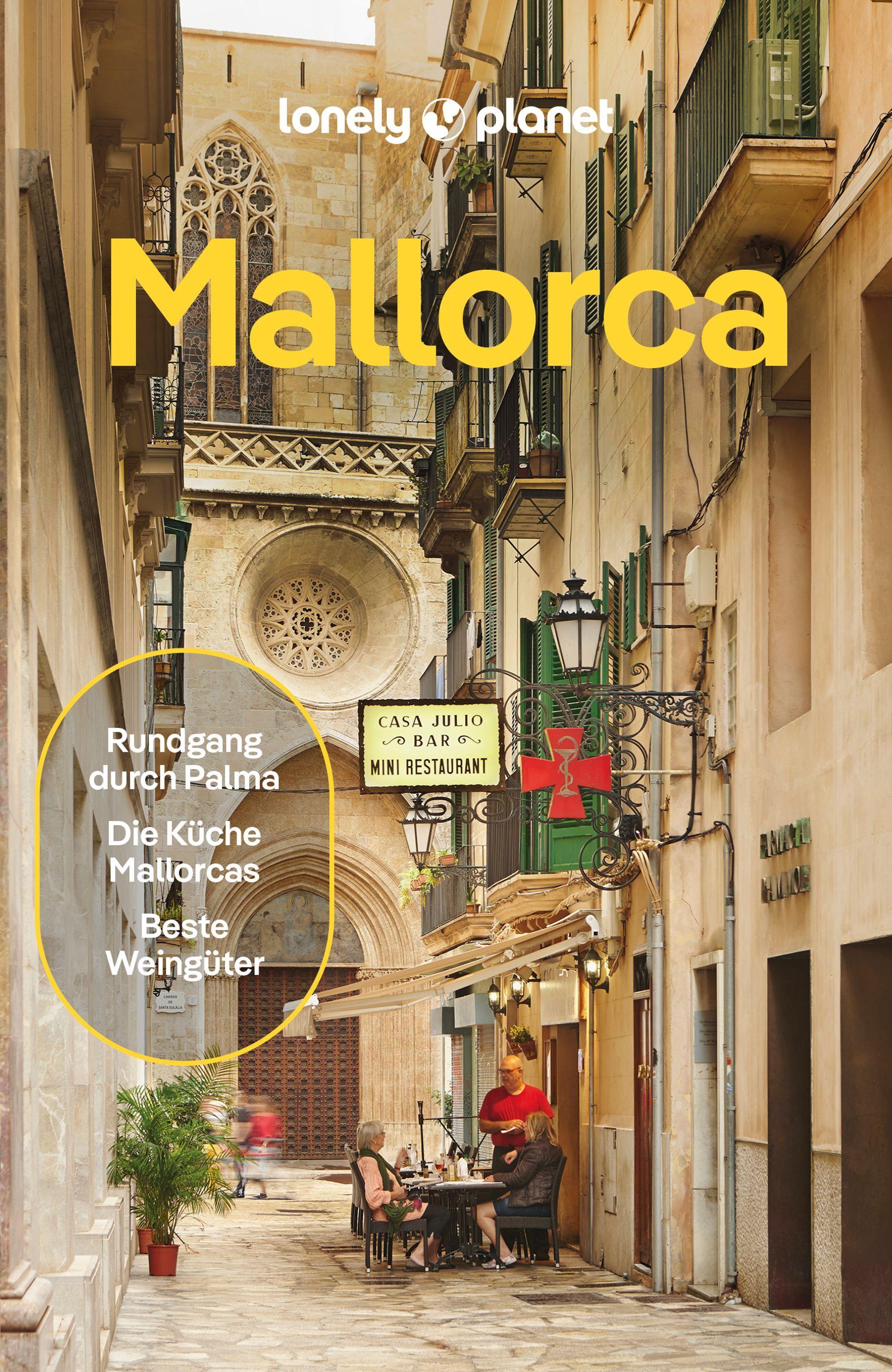 Vorderes Coverbild LONELY PLANET Reiseführer Mallorca