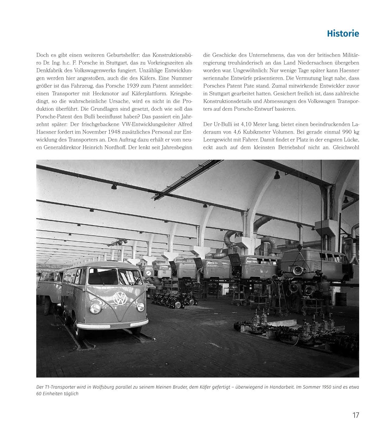 Beispielinhalt (Bild) 75 Jahre VW-Bulli