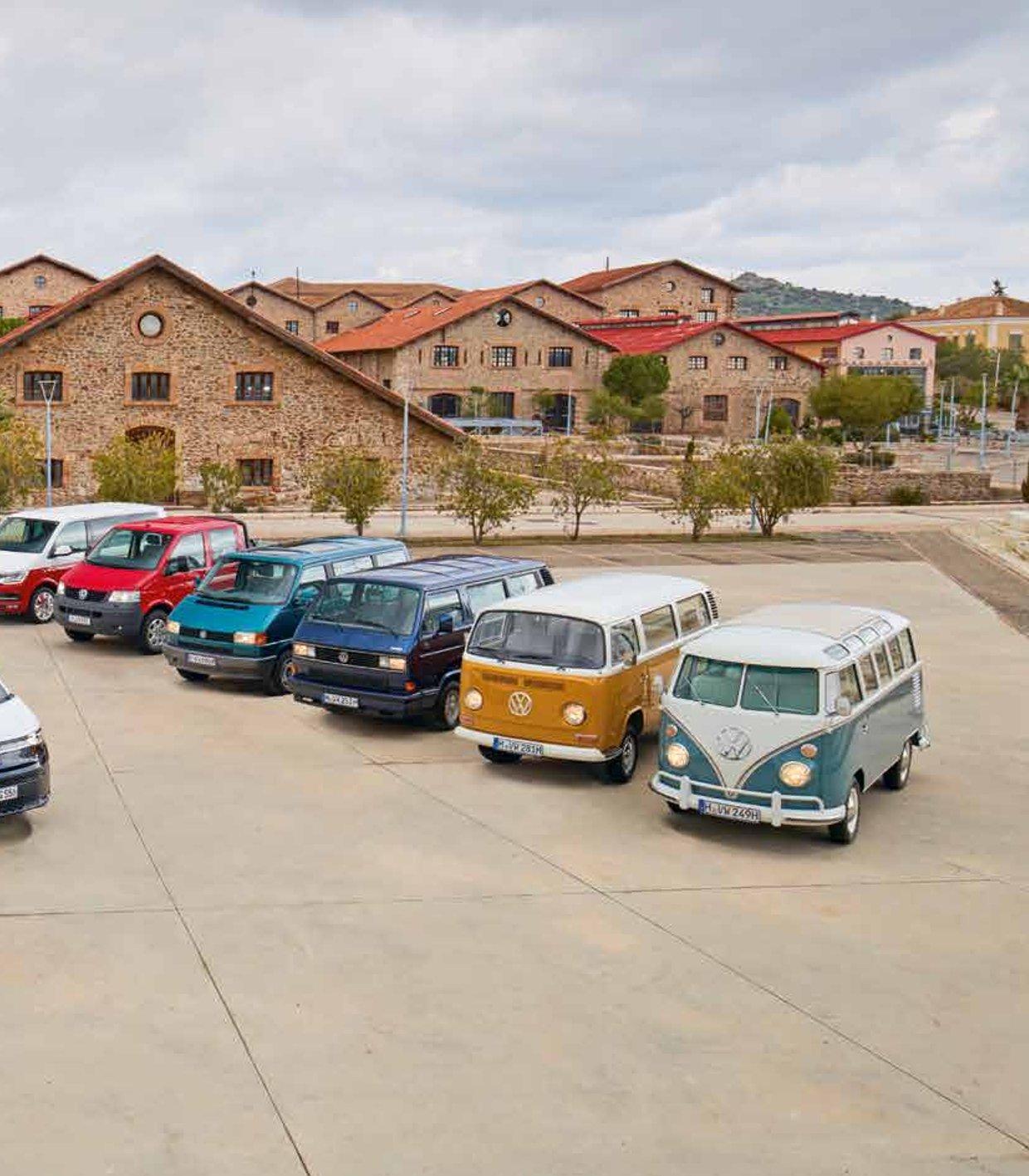 Beispielinhalt (Bild) 75 Jahre VW-Bulli