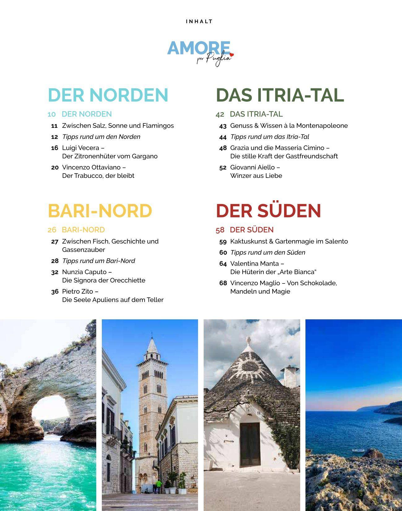 Beispielinhalt (Bild) Amore per Puglia