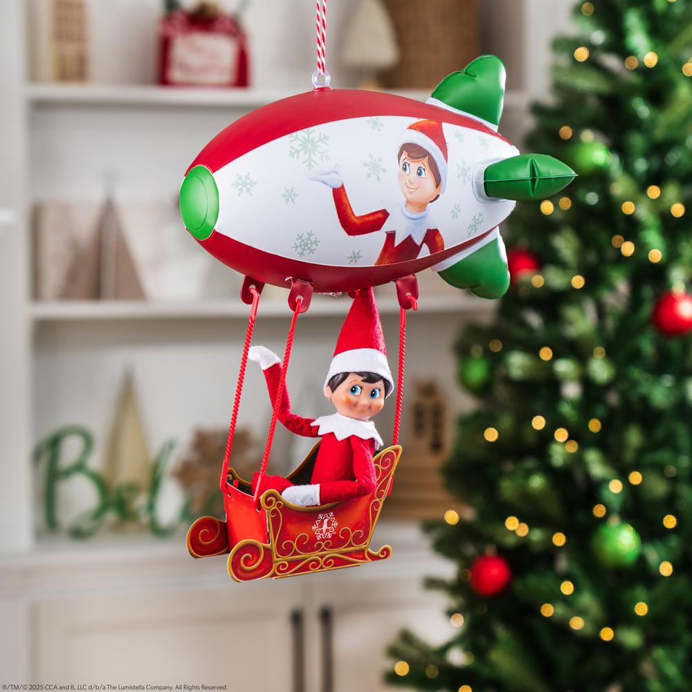 Beispielinhalt (Bild) The Elf on the Shelf® Polar Props(TM) 20th Anniversary Luftschiff