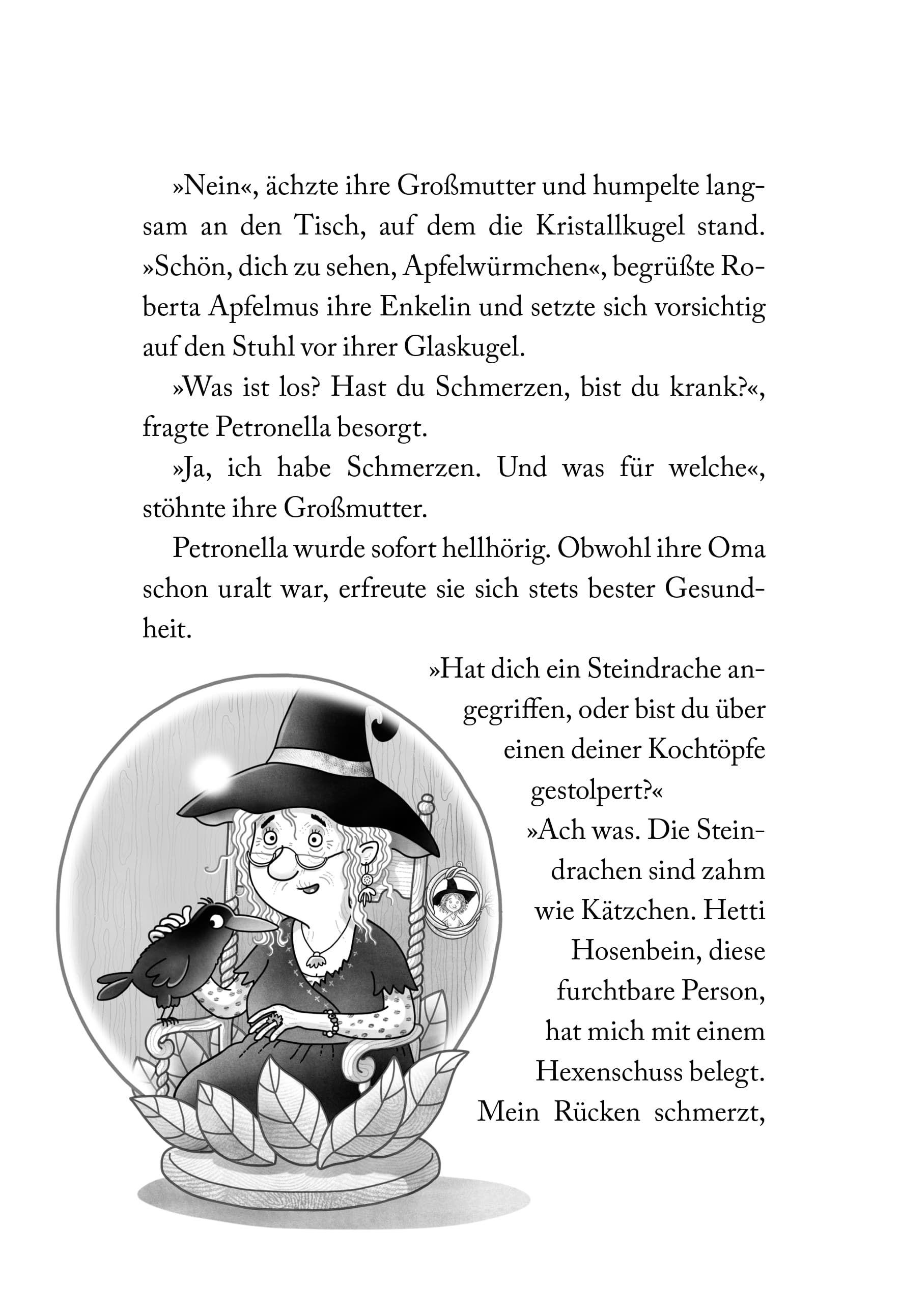 Beispielinhalt (Bild) Petronella Apfelmus - Hexenschuss und Zaubernuss (Band 13)