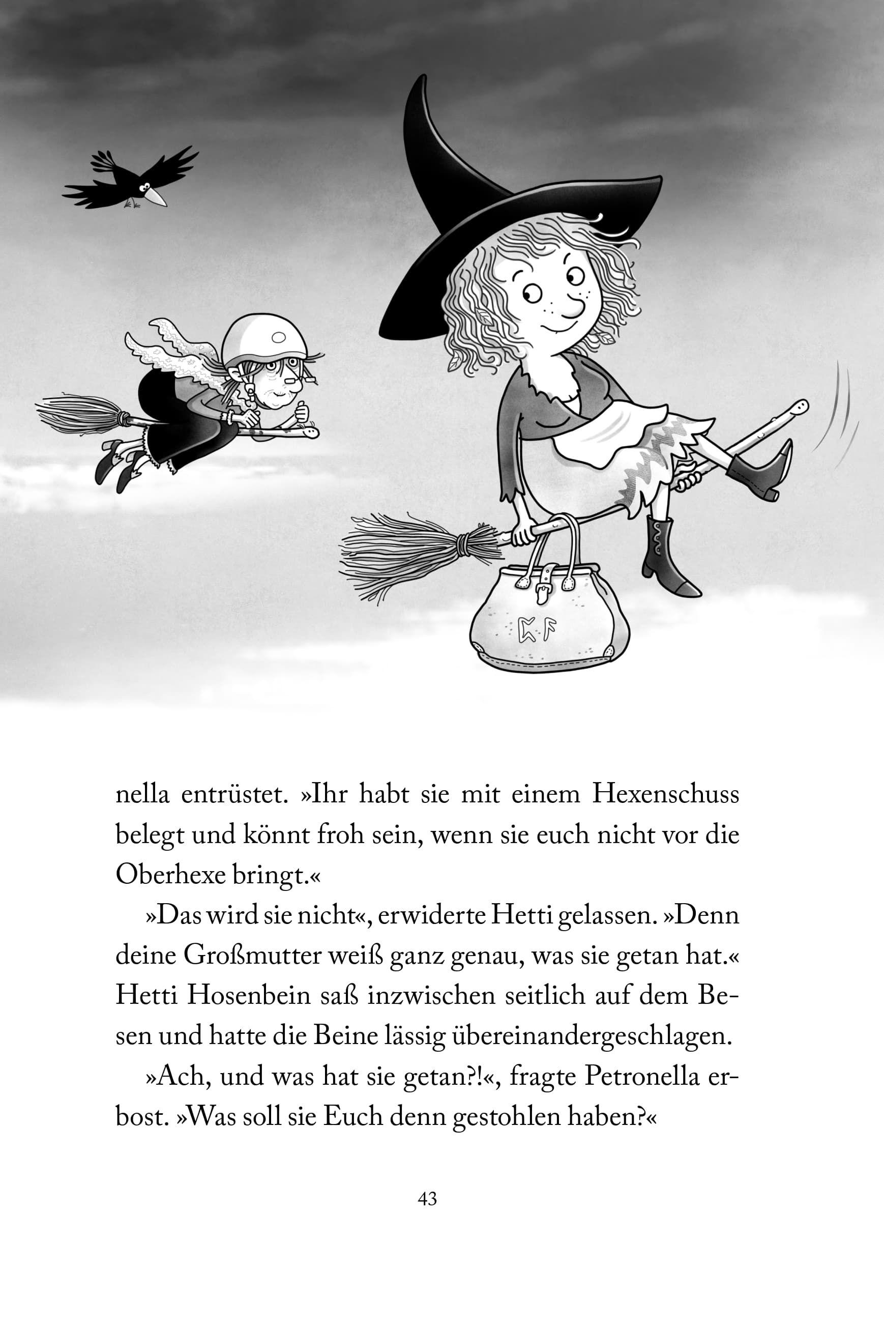 Beispielinhalt (Bild) Petronella Apfelmus - Hexenschuss und Zaubernuss (Band 13)