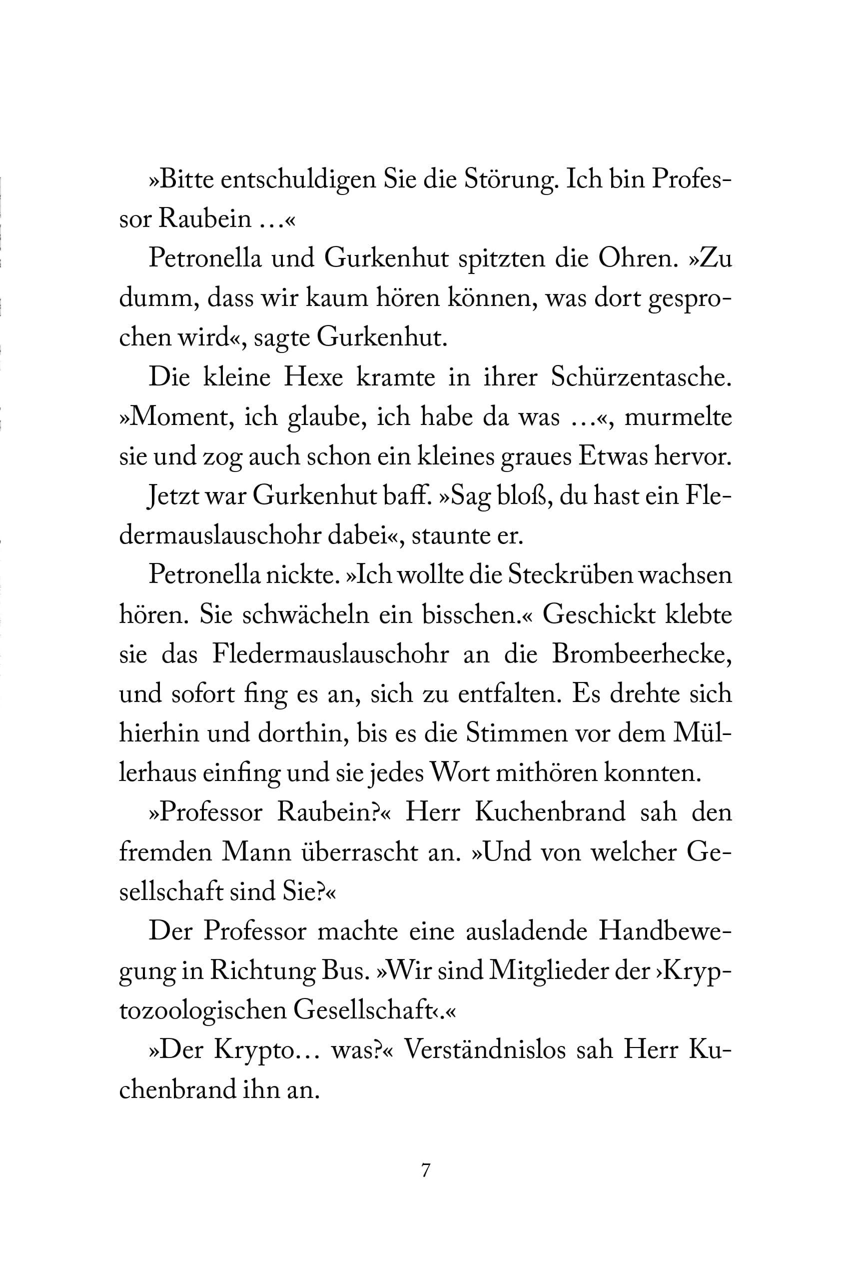 Beispielinhalt (Bild) Petronella Apfelmus - Hexenschuss und Zaubernuss (Band 13)