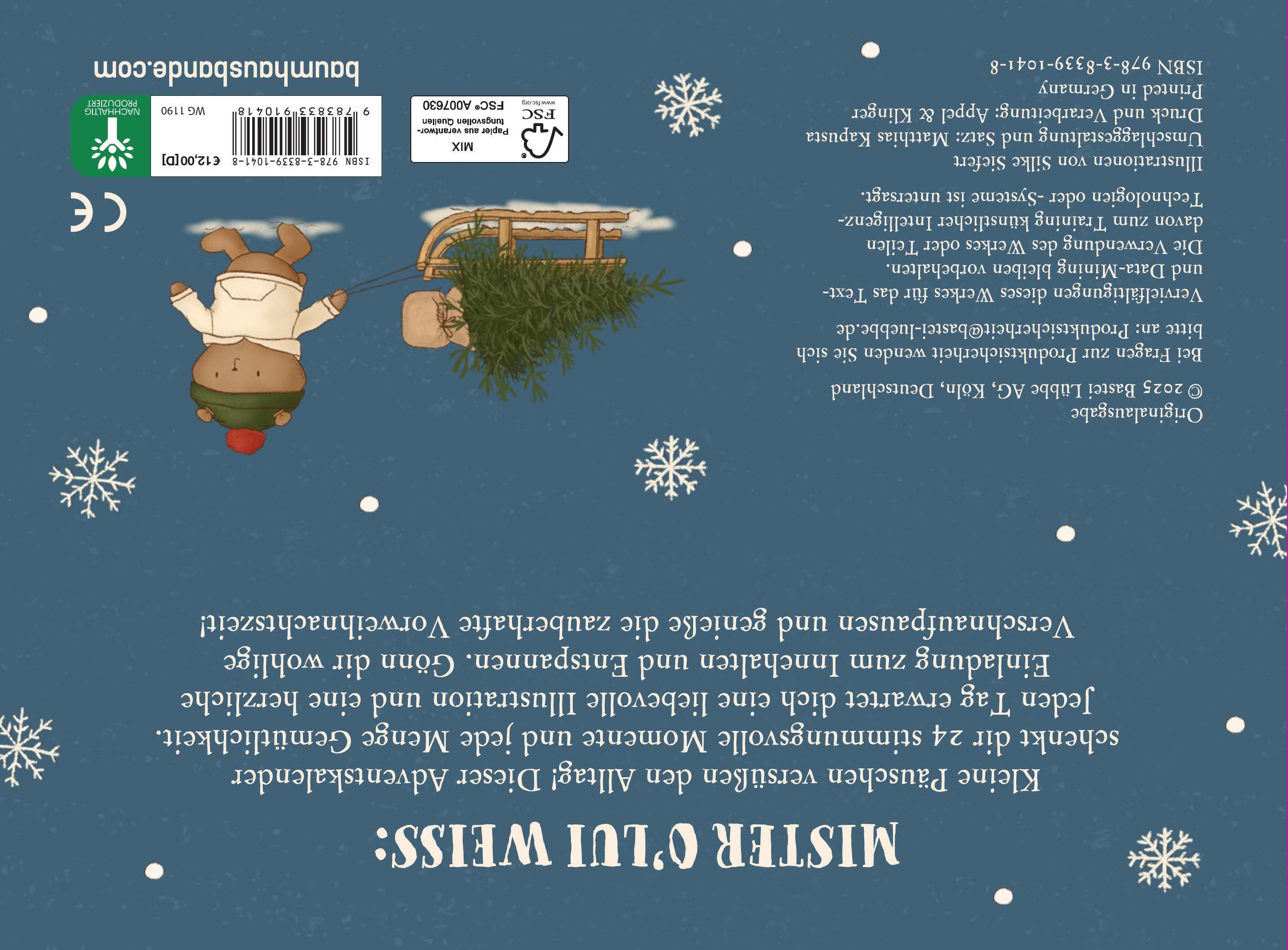 Beispielinhalt (Bild) Mister O'Lui - 24 Glücksmomente für den Advent