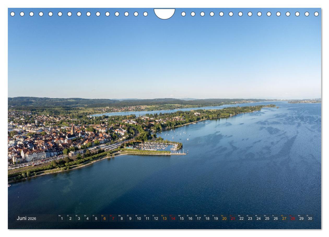 Beispielinhalt (Bild) Die Halbinsel Mettnau - Erholungsort im Bodensee (Wandkalender 2026 DIN A4 quer), CALVENDO Monatskalender