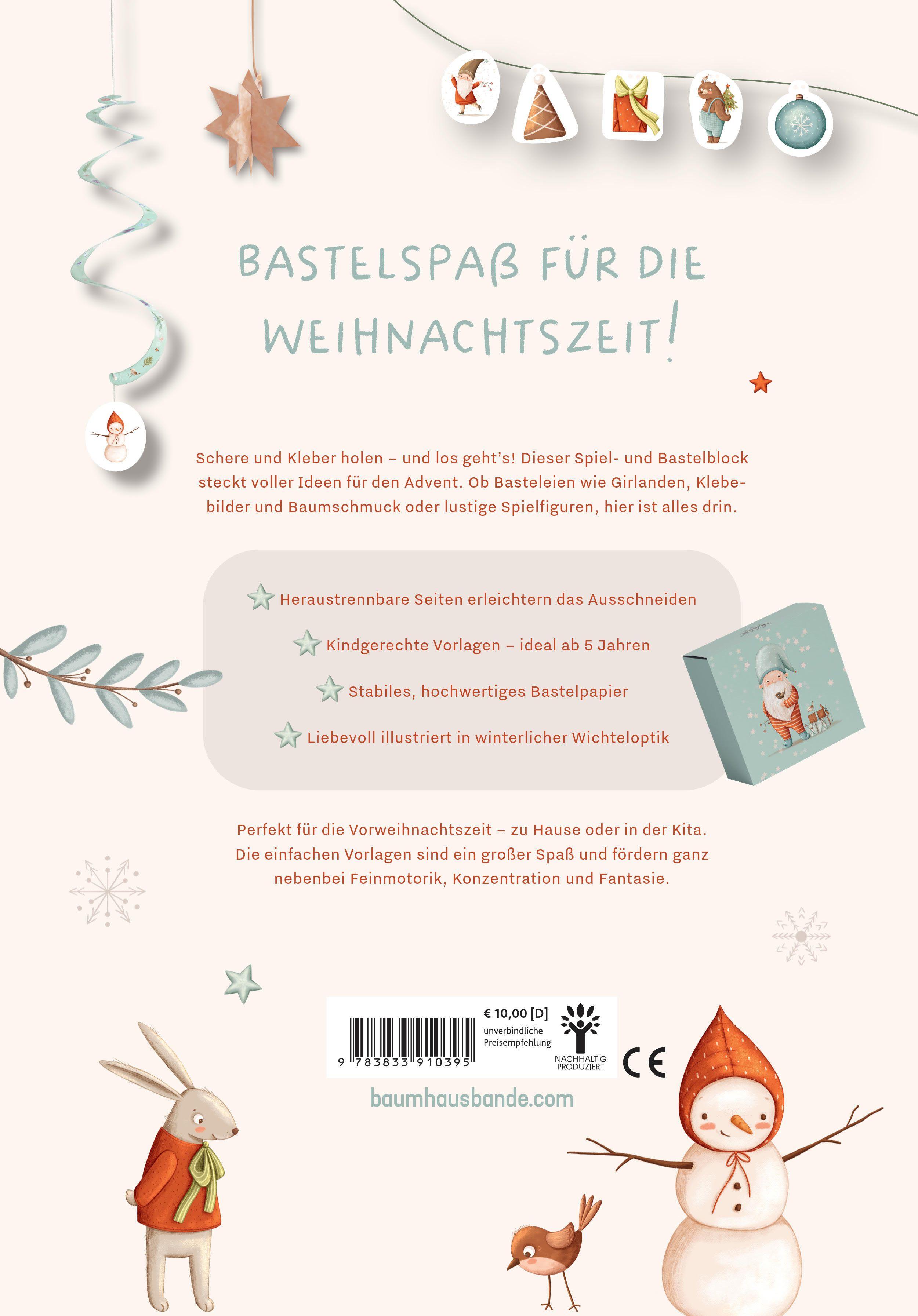 Beispielinhalt (Bild) Basteln & Spielen zu Weihnachten