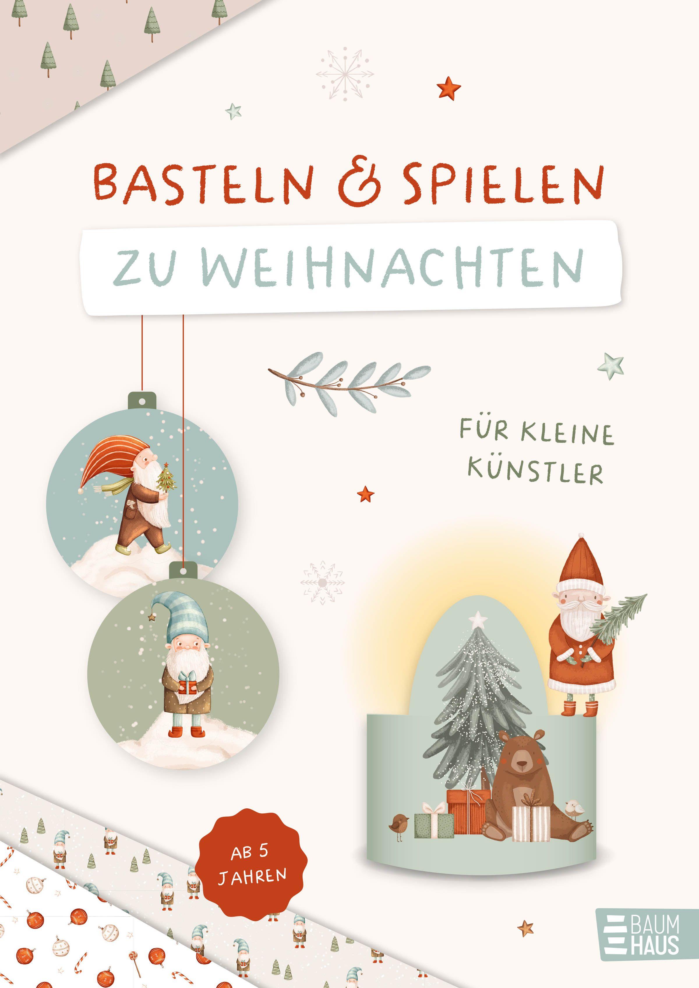 Vorderes Coverbild Basteln & Spielen zu Weihnachten