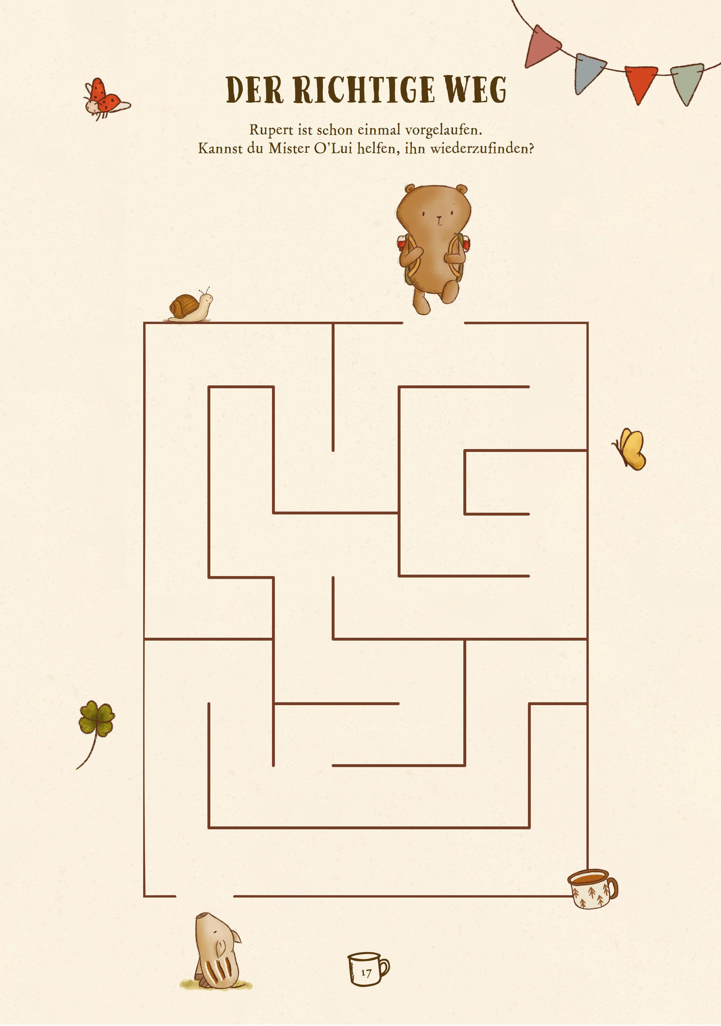 Beispielinhalt (Bild) Mister O'Lui - Basteln & Spielen