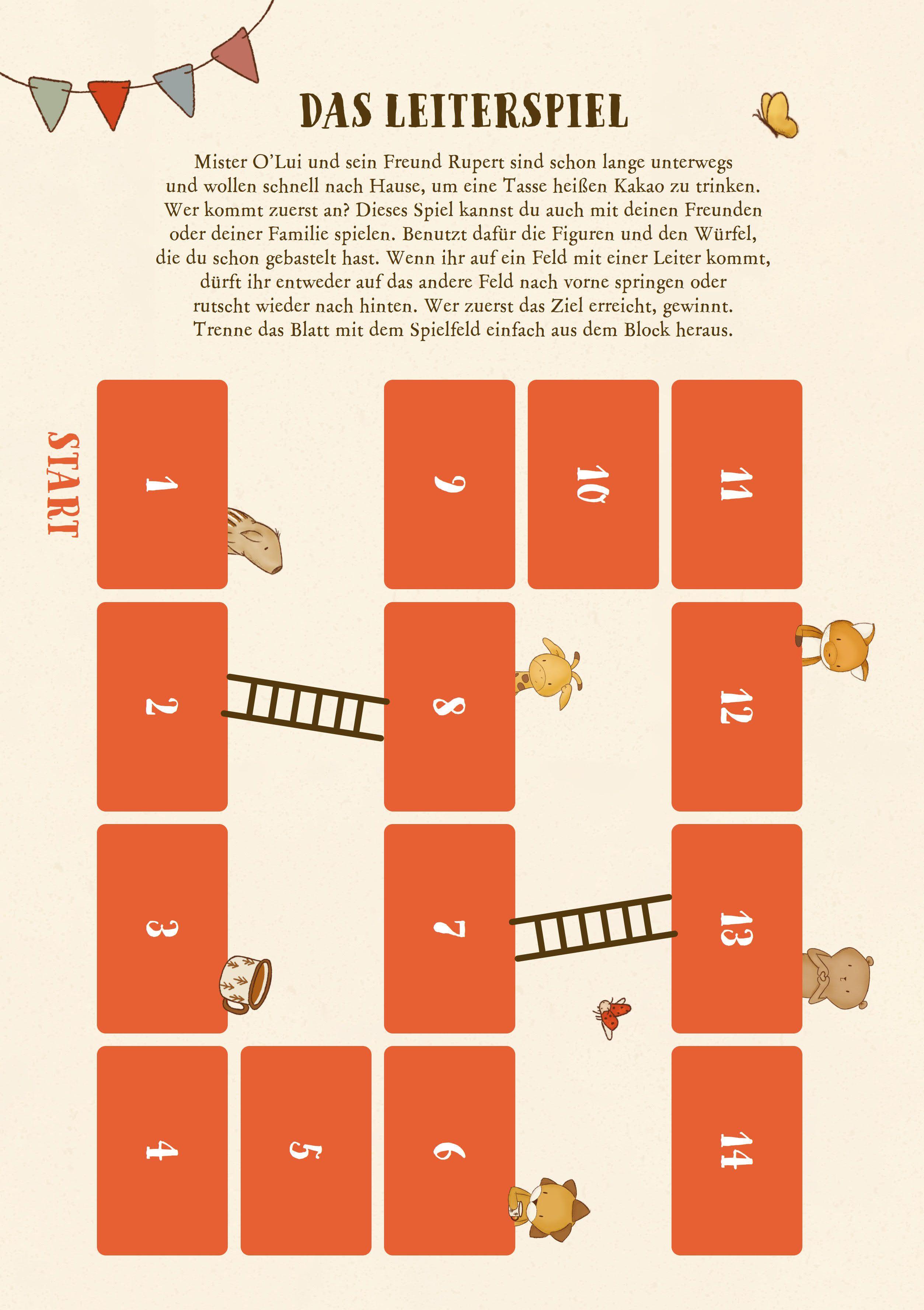 Beispielinhalt (Bild) Mister O'Lui - Basteln & Spielen