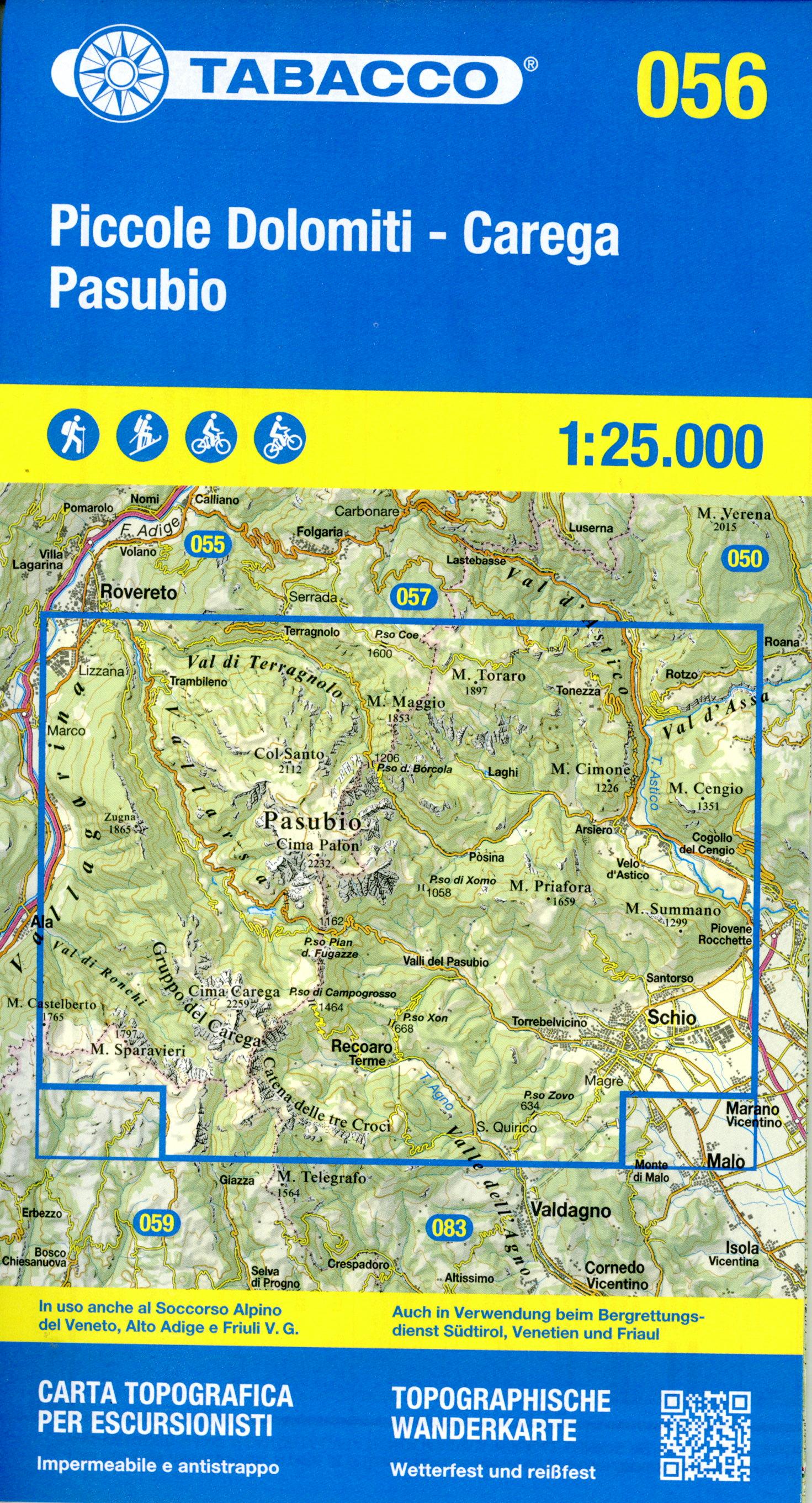 Vorderes Coverbild 56 Piccole Dolomiti