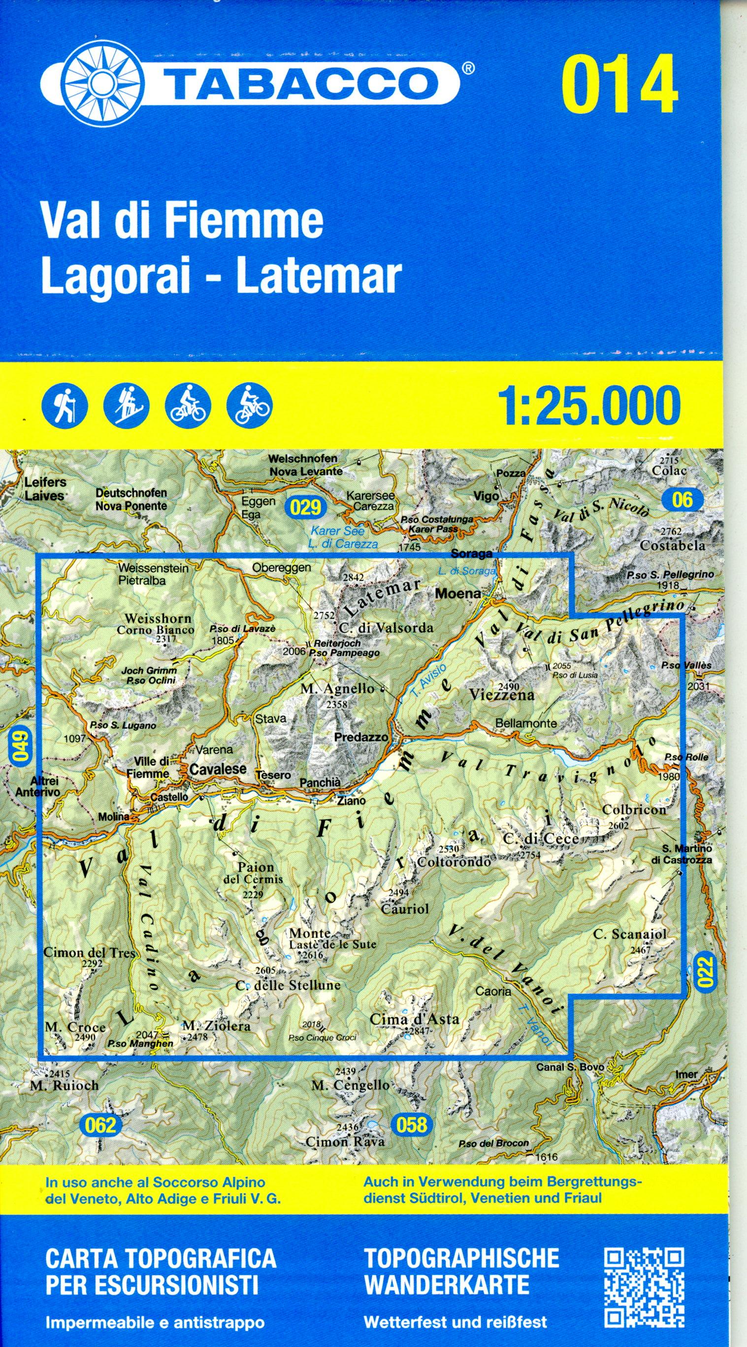 Vorderes Coverbild 14 Val di Fiemme